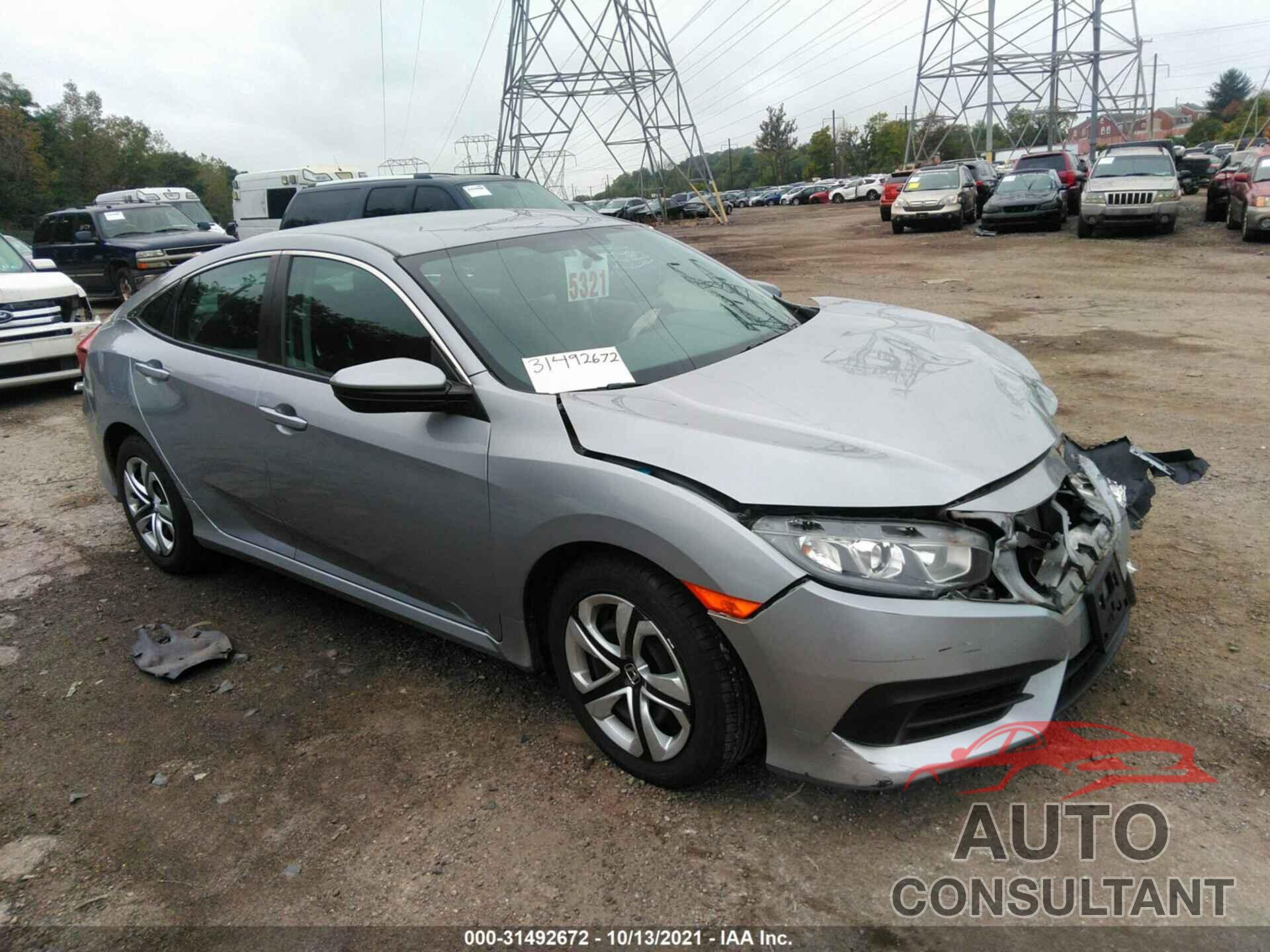 HONDA CIVIC SEDAN 2016 - 2HGFC2F50GH555070