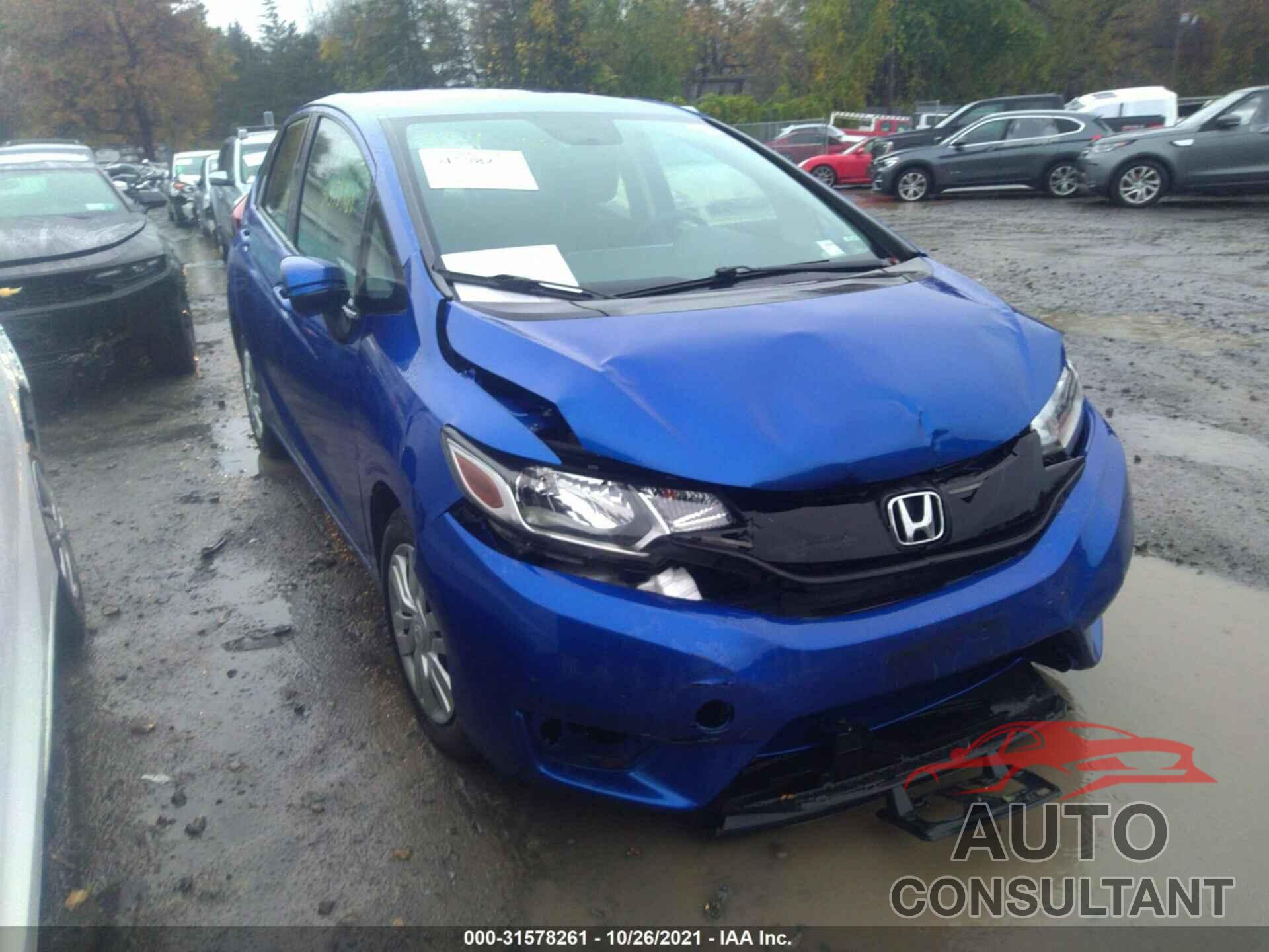 HONDA FIT 2016 - JHMGK5H58GX022169