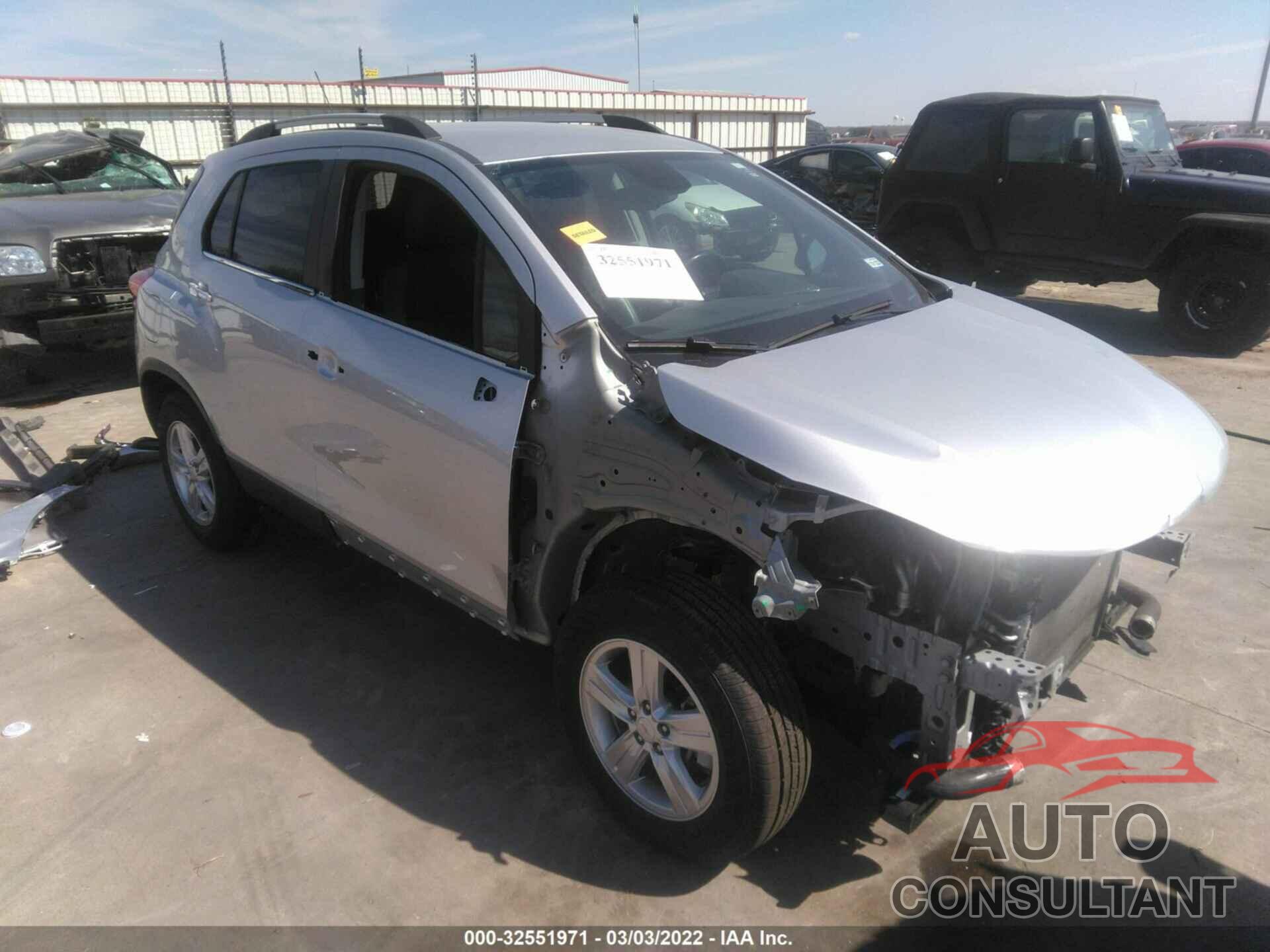 CHEVROLET TRAX 2019 - KL7CJLSB6KB888638