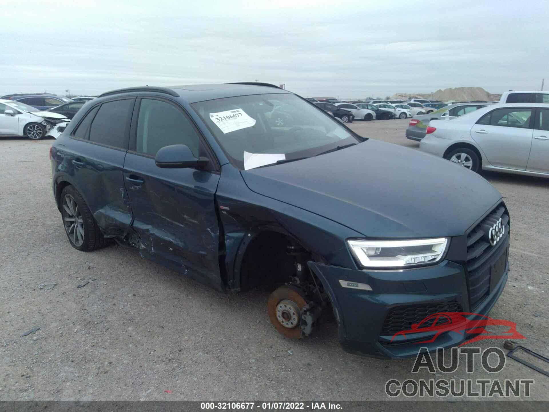 AUDI Q3 2018 - WA1JCCFS2JR007478