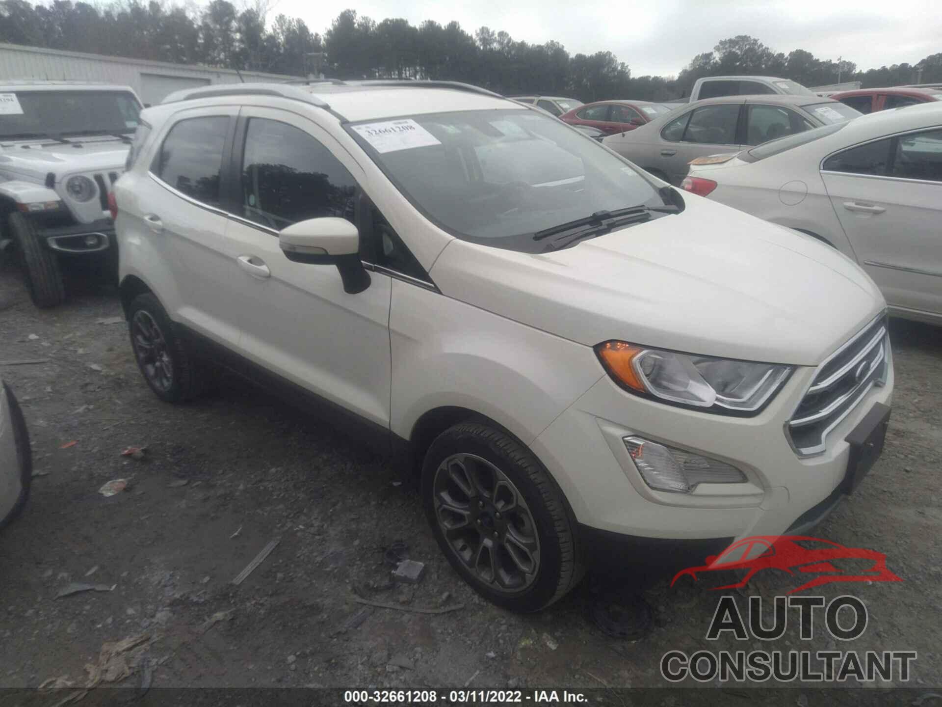 FORD ECOSPORT 2020 - MAJ6S3KL1LC358570