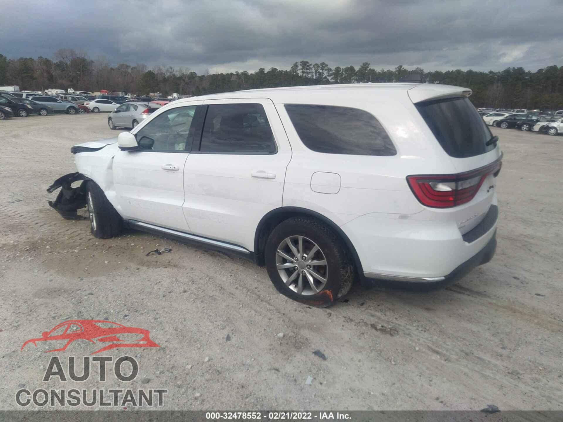 DODGE DURANGO 2017 - 1C4RDJFGXHC644332