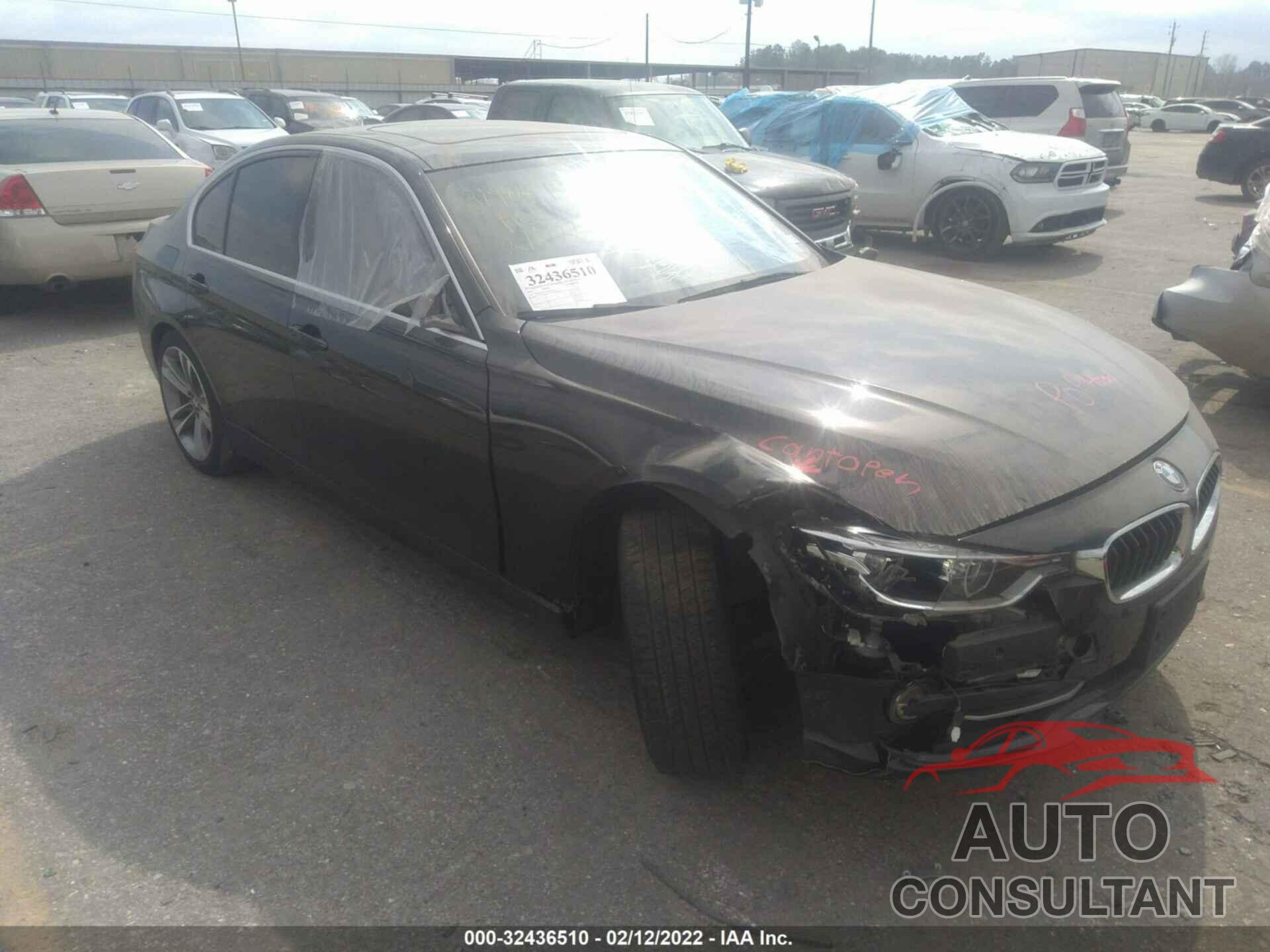 BMW 3 SERIES 2018 - WBA8B9G53JNU96416