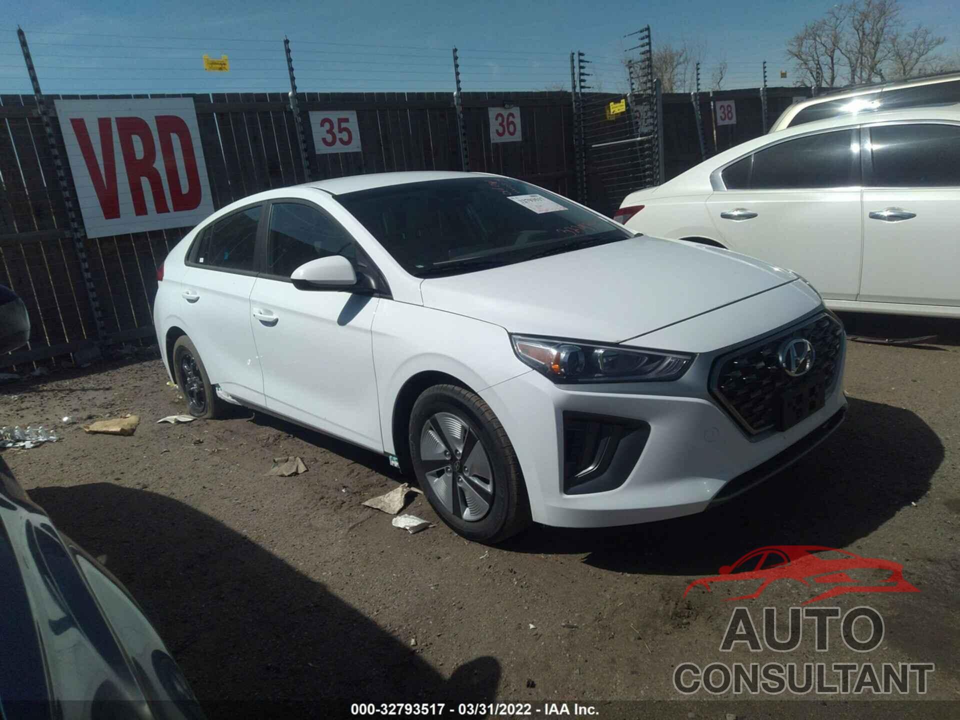 HYUNDAI IONIQ HYBRID 2021 - KMHC65LC1MU245561