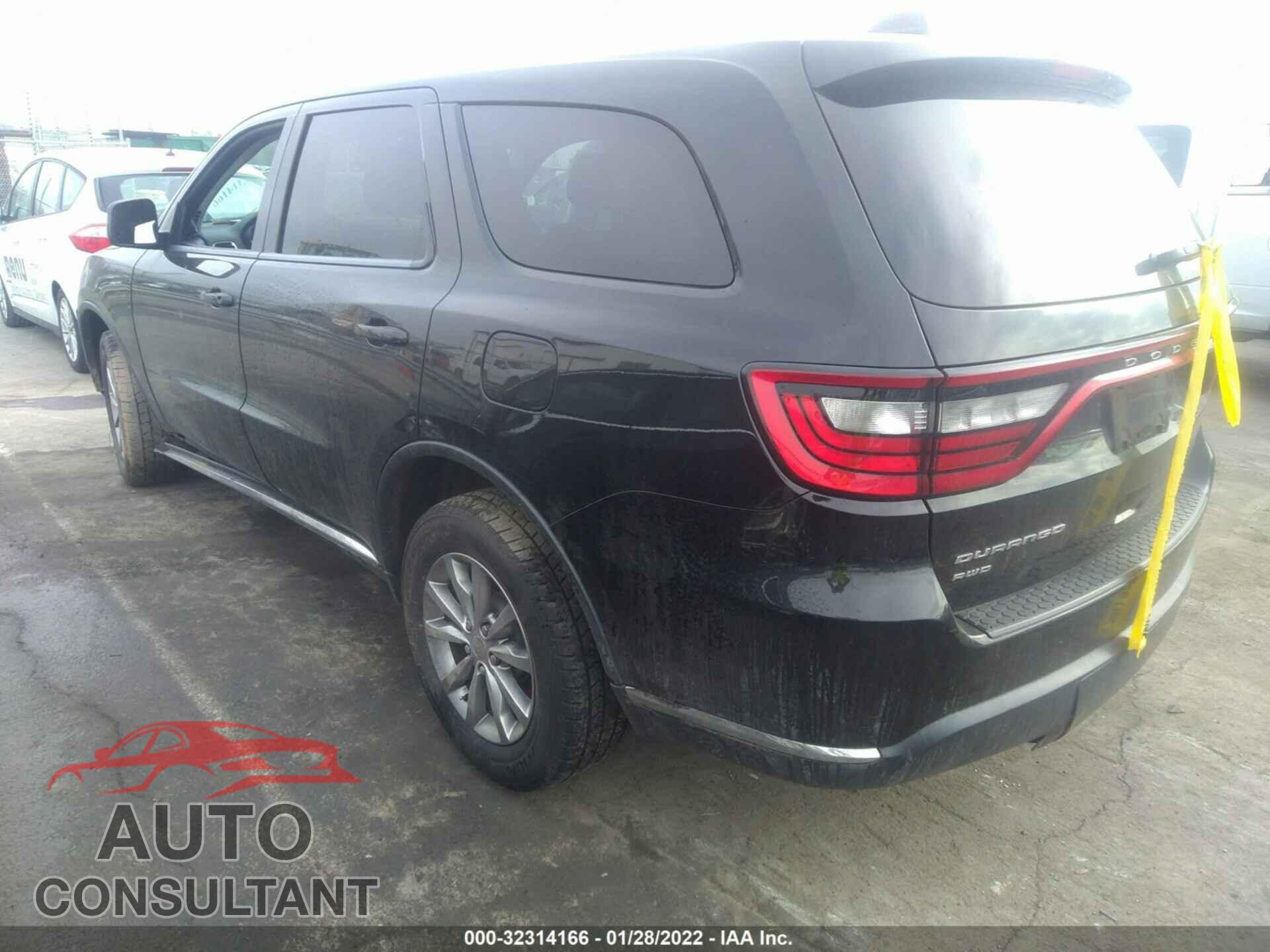 DODGE DURANGO 2017 - 1C4RDJAG4HC681111