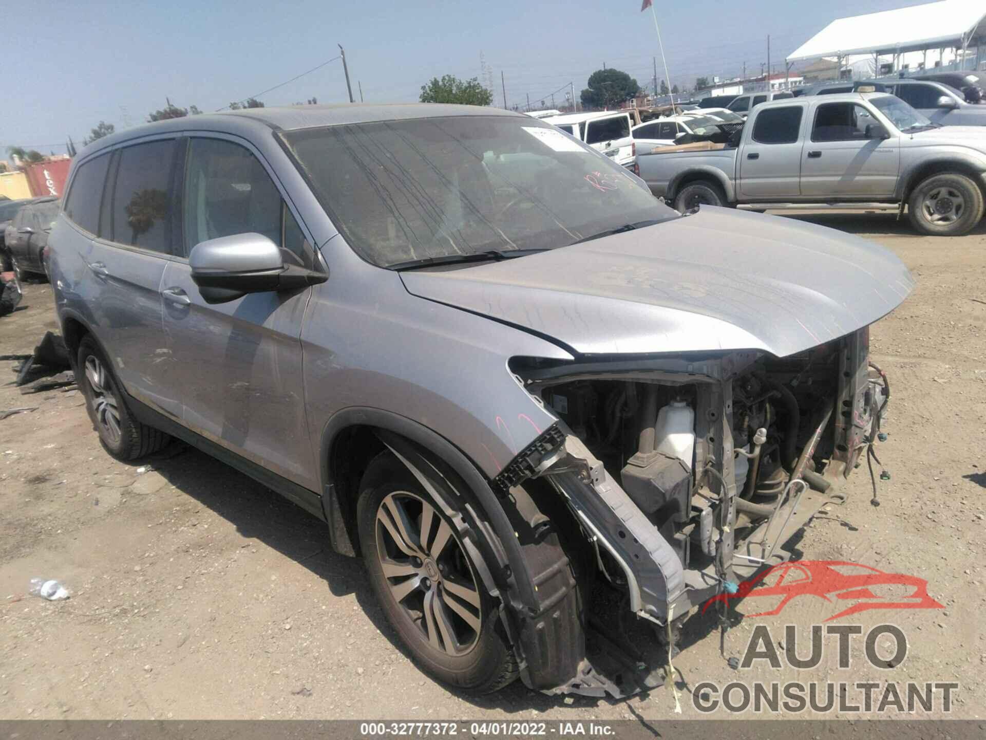 HONDA PILOT 2016 - 5FNYF5H88GB039326