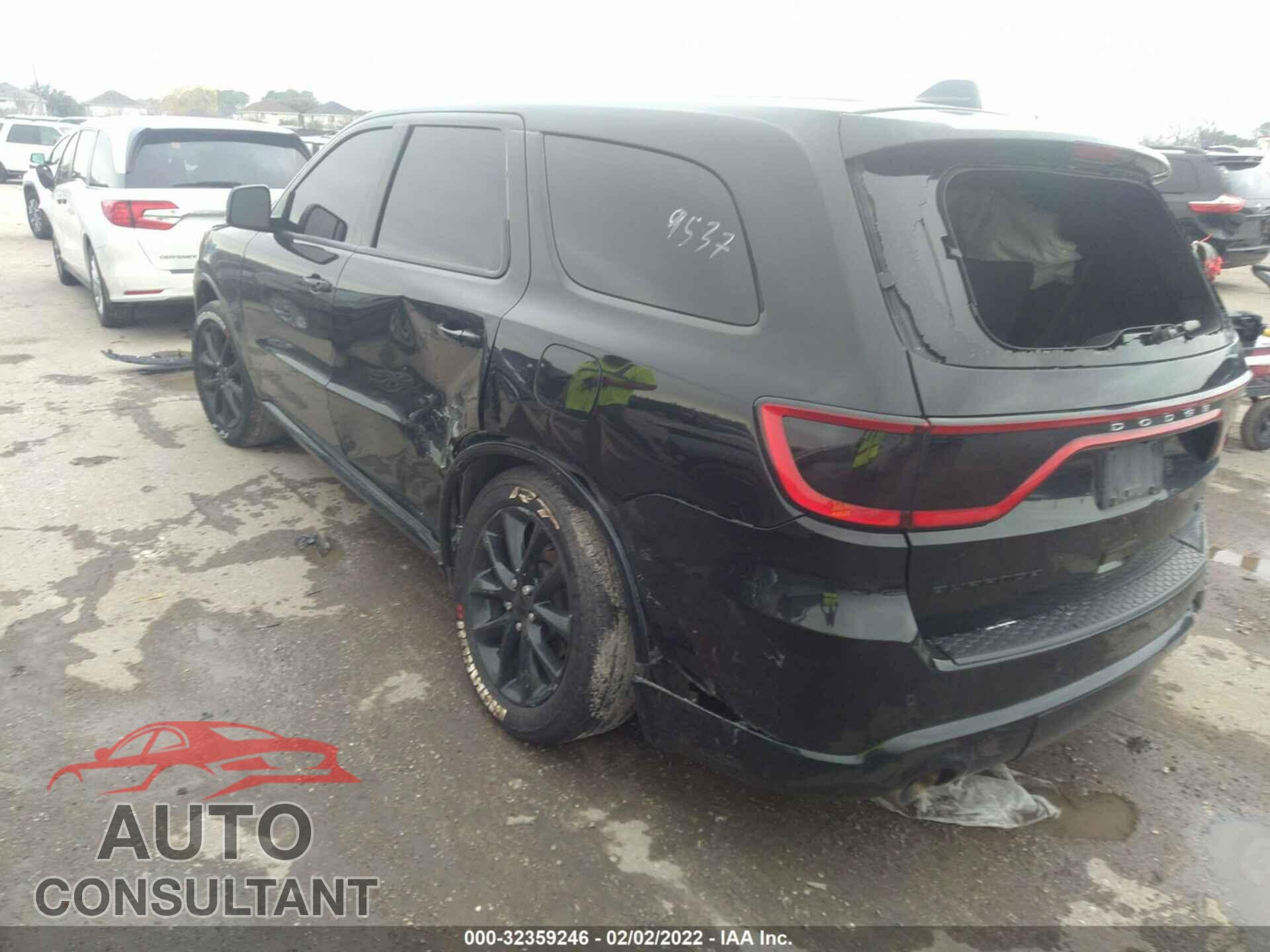 DODGE DURANGO 2018 - 1C4SDHCT2JC269537