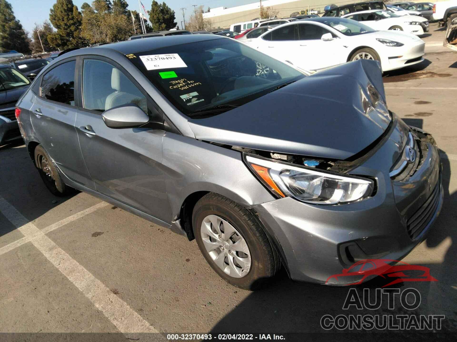 HYUNDAI ACCENT 2017 - KMHCT4AE8HU359411