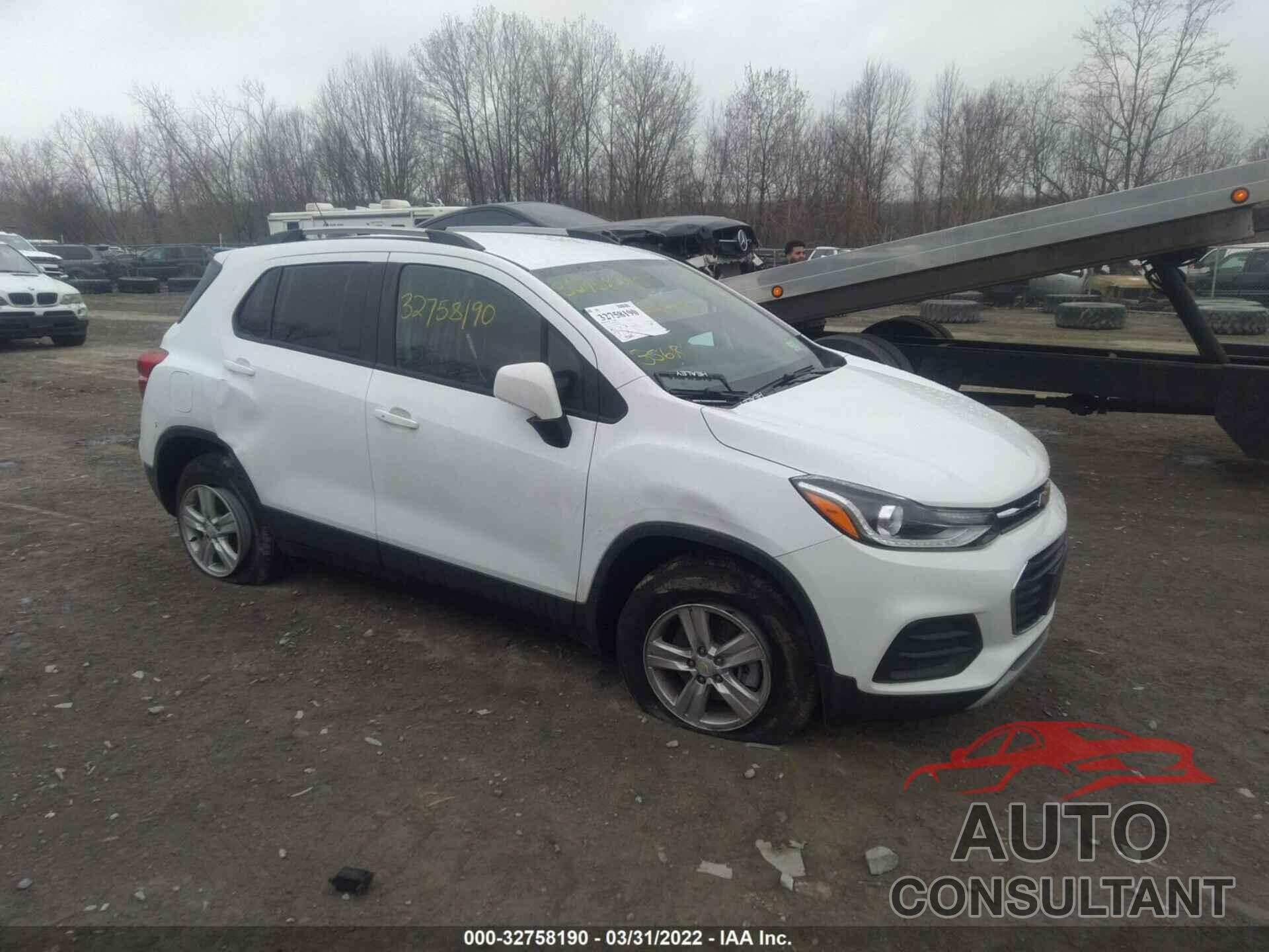 CHEVROLET TRAX 2021 - KL7CJPSMXMB362122