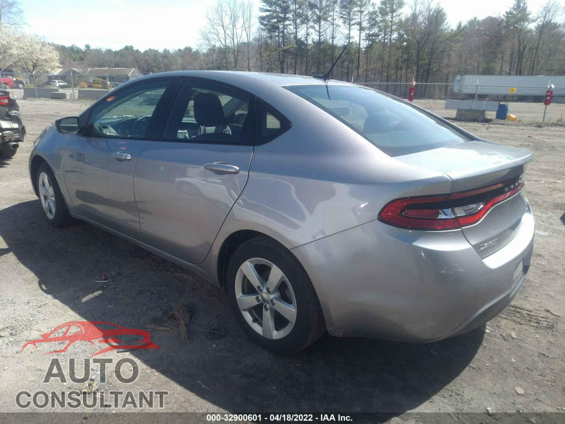 DODGE DART 2016 - 1C3CDFBBXGD516652