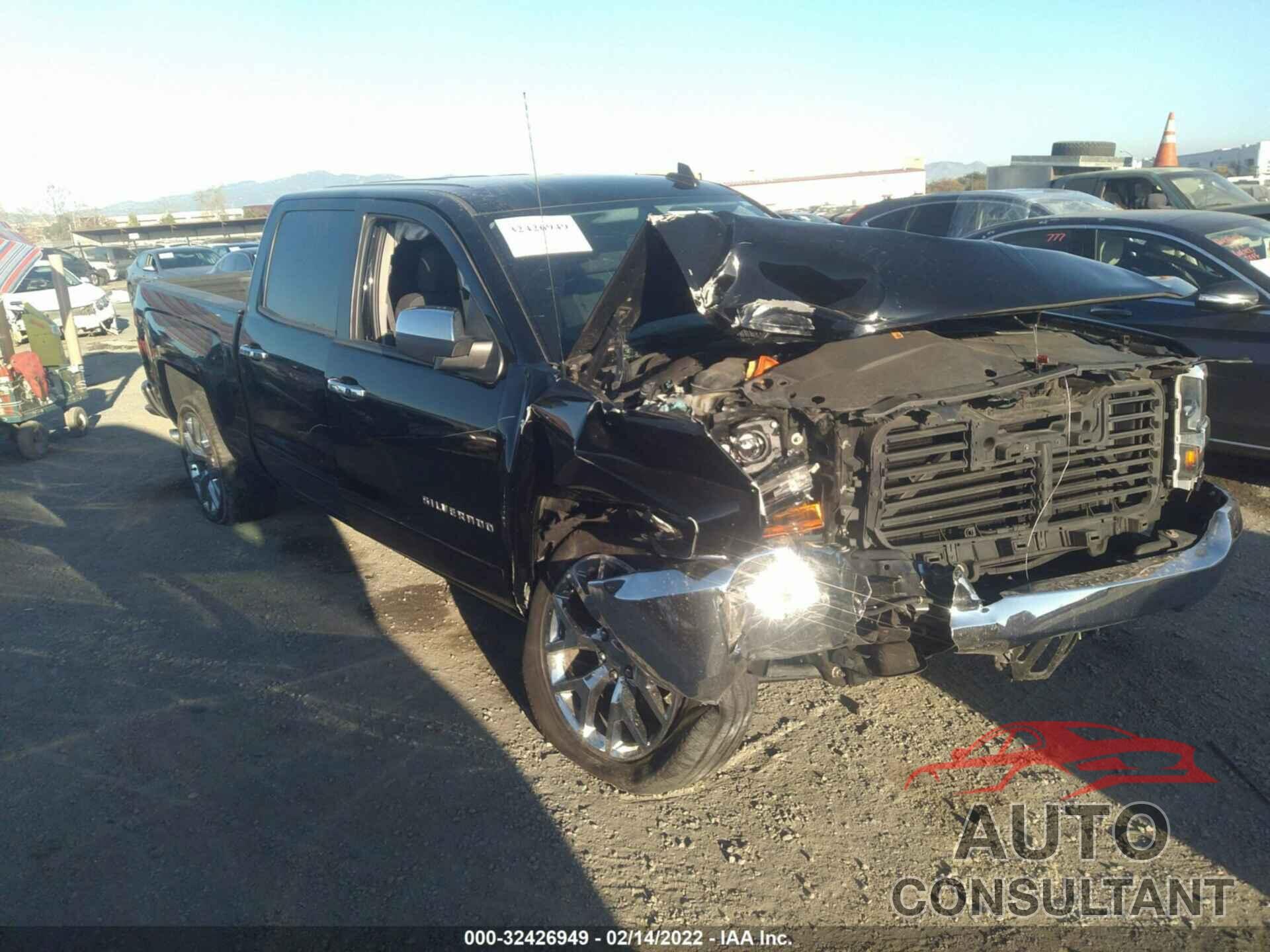 CHEVROLET SILVERADO 1500 2017 - 3GCPCREC4HG295690