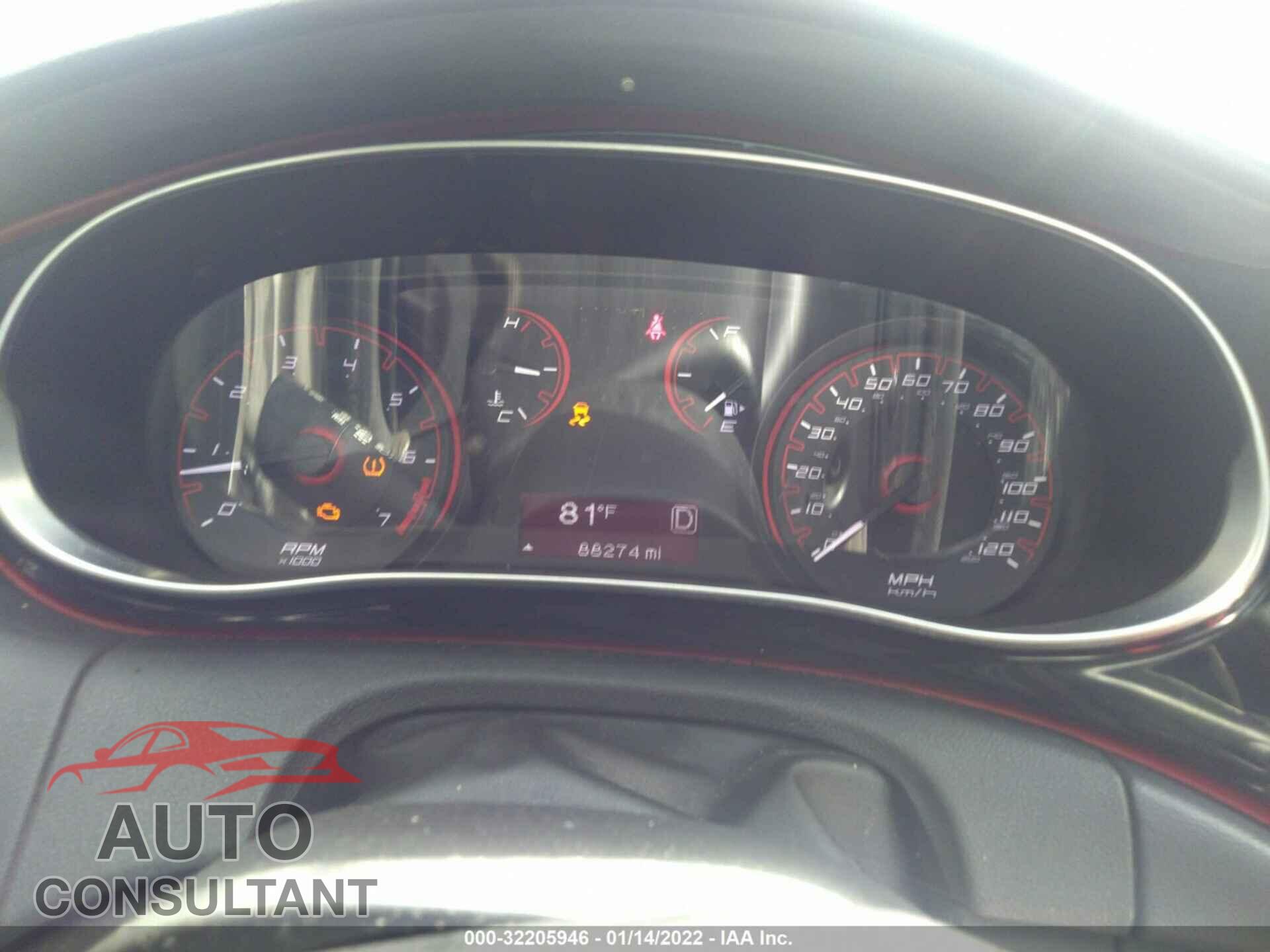 DODGE DART 2016 - 1C3CDFBBXGD680130