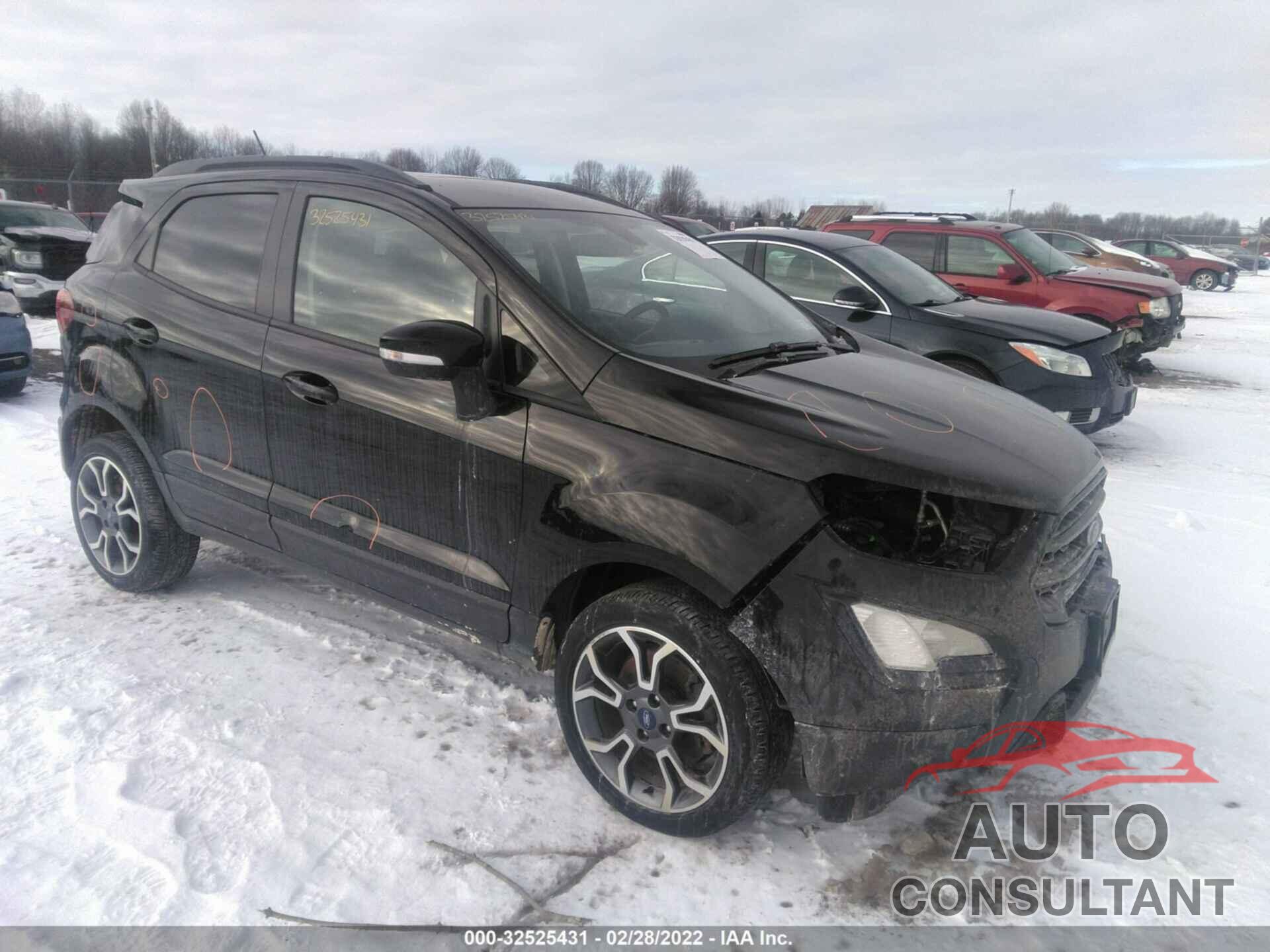 FORD ECOSPORT 2019 - MAJ6S3JL9KC293662