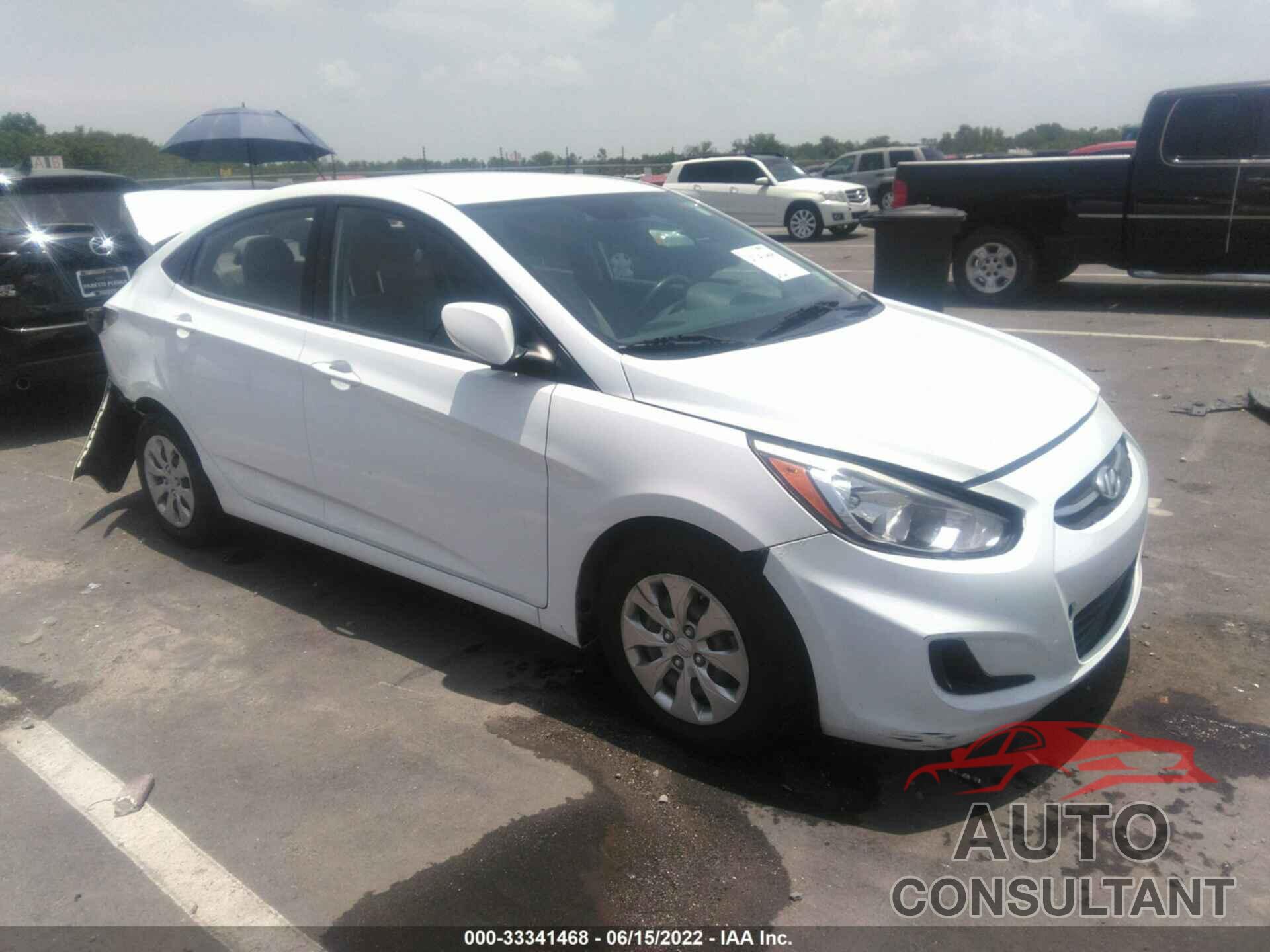 HYUNDAI ACCENT 2016 - KMHCT4AEXGU998226