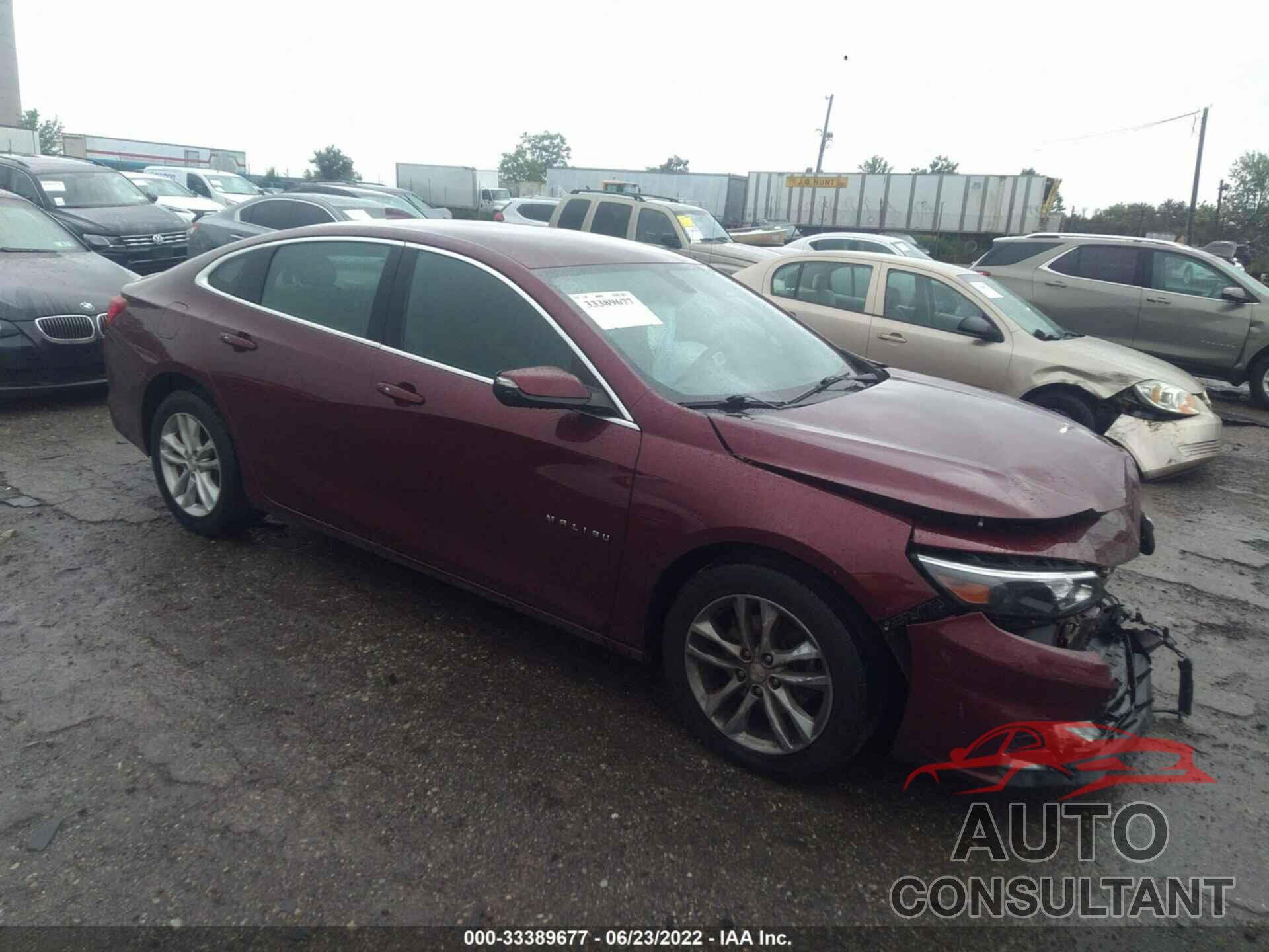 CHEVROLET MALIBU 2016 - 1G1ZE5STXGF330127