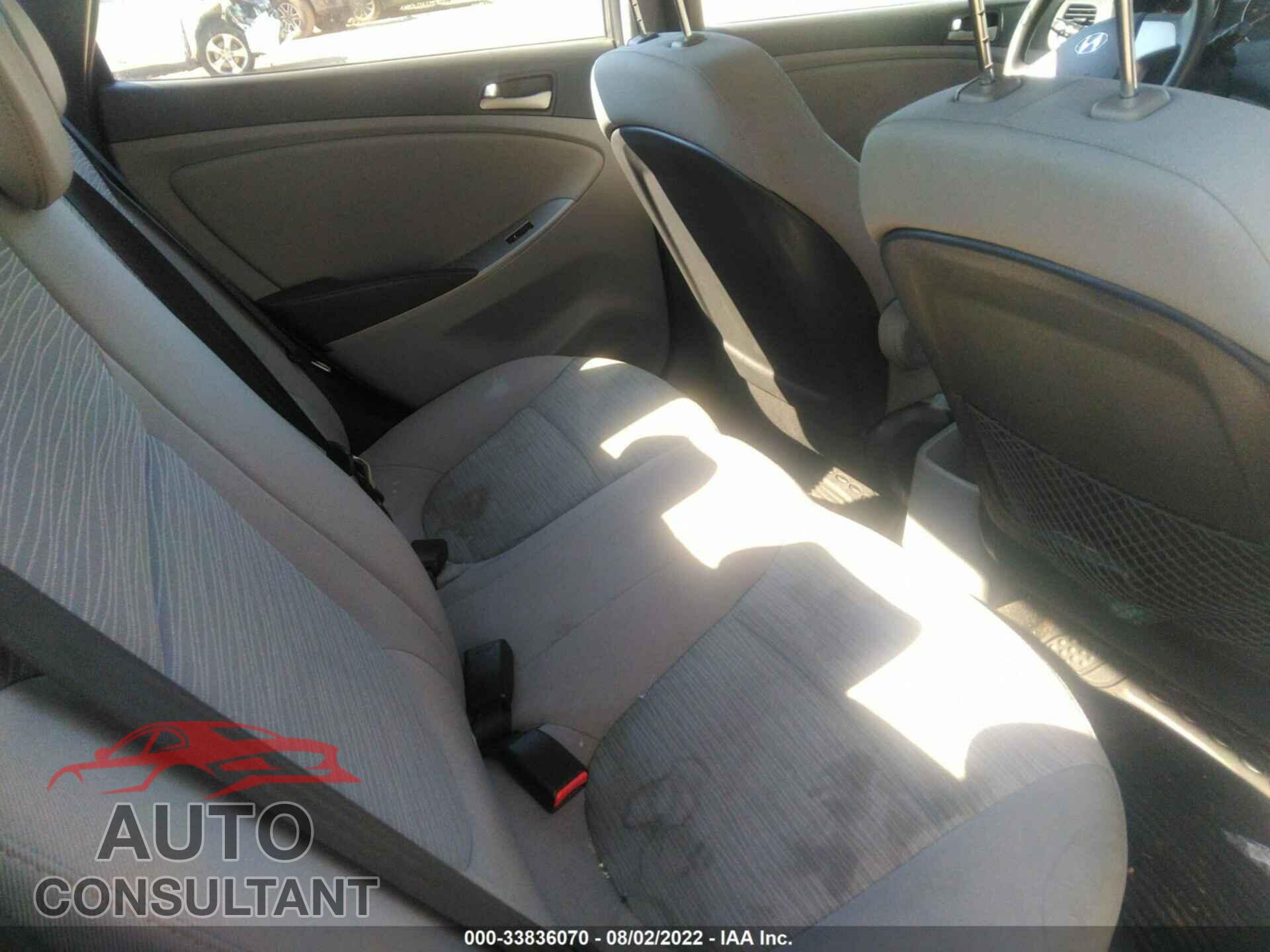 HYUNDAI ACCENT 2016 - KMHCT4AE9GU990912