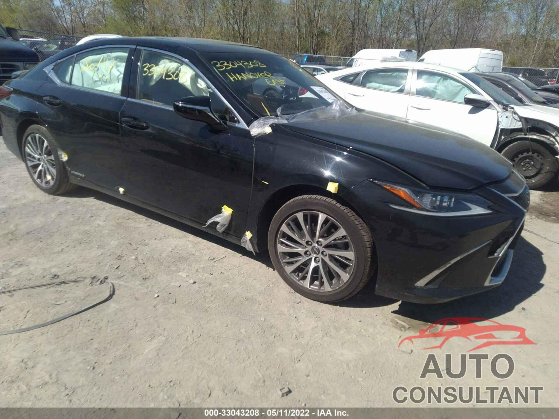 LEXUS ES 2019 - JTHB21B18K2027953