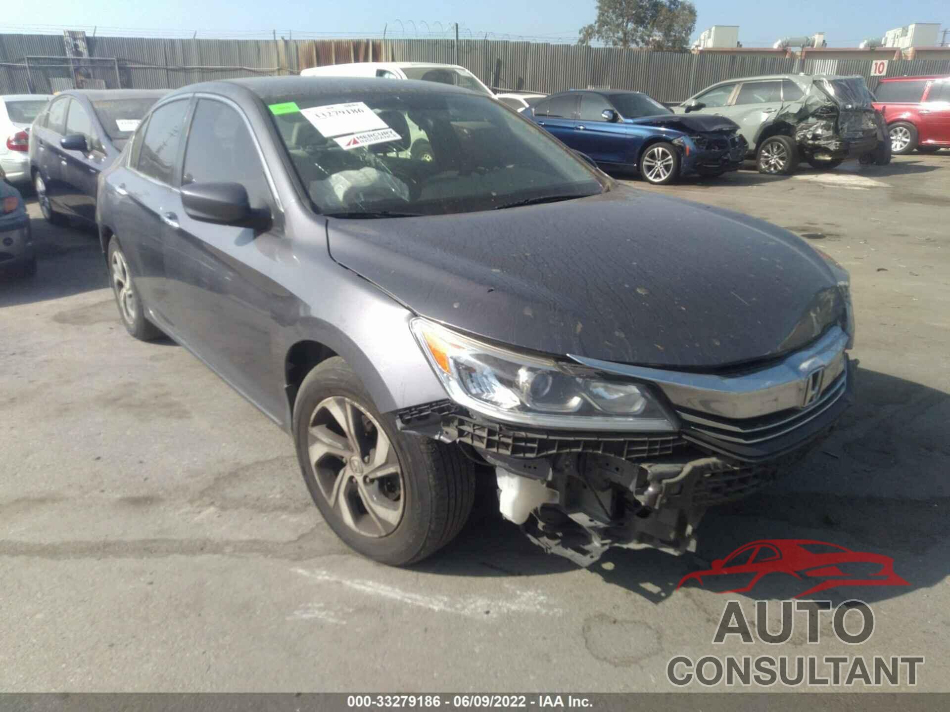 HONDA ACCORD SEDAN 2017 - 1HGCR2F31HA272869