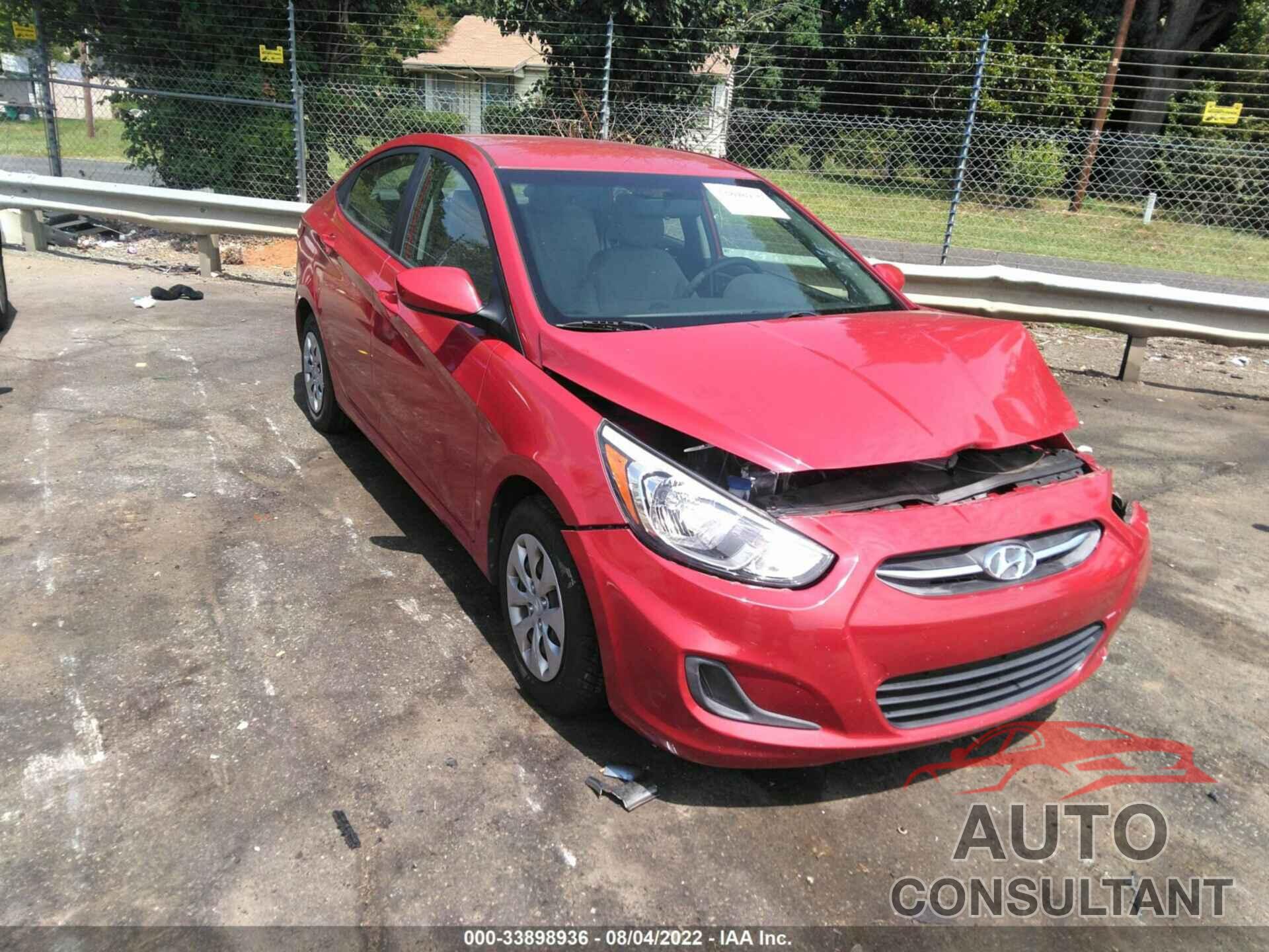 HYUNDAI ACCENT 2017 - KMHCT4AE8HU248745