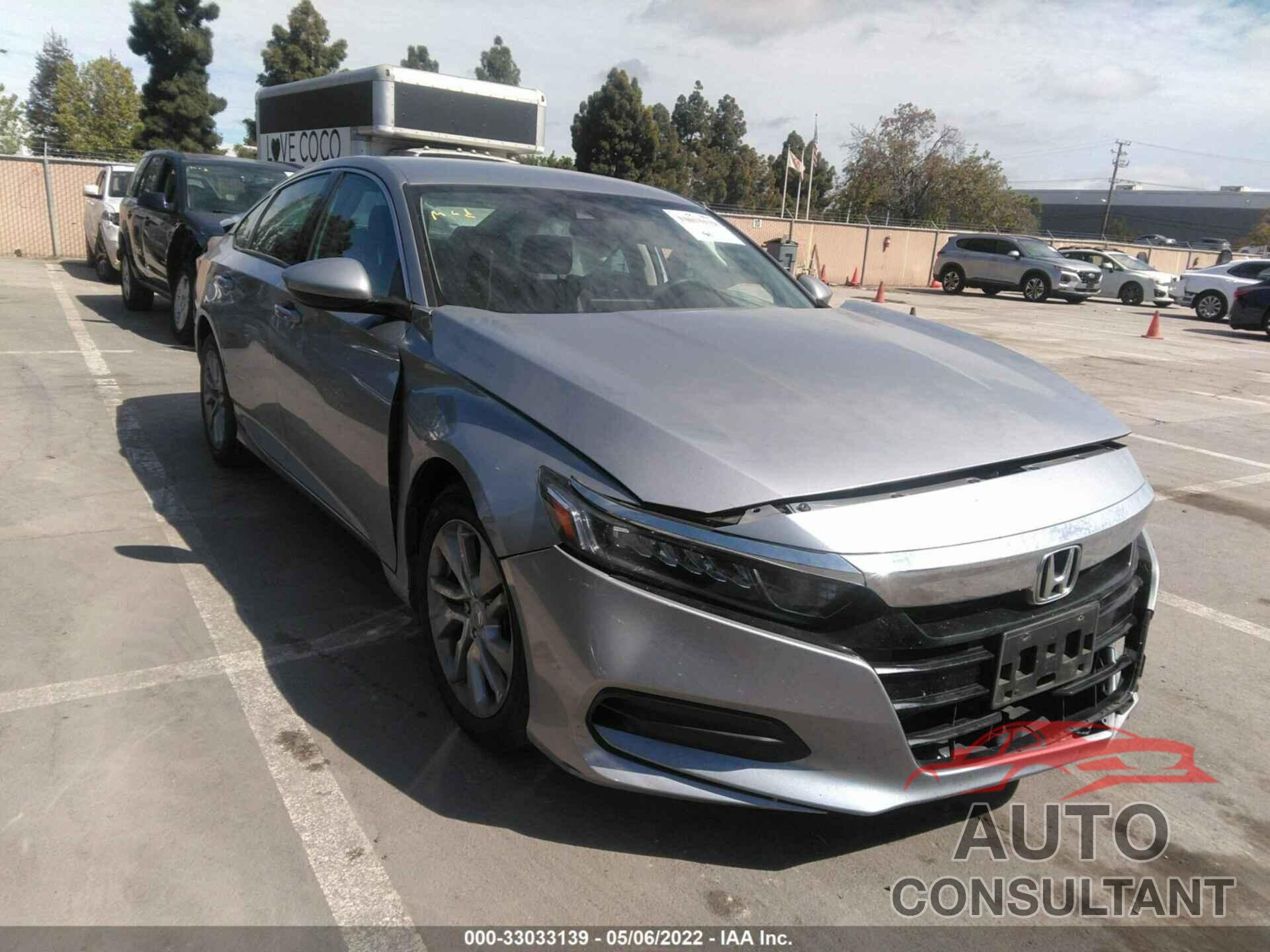 HONDA ACCORD SEDAN 2018 - 1HGCV1F10JA066677