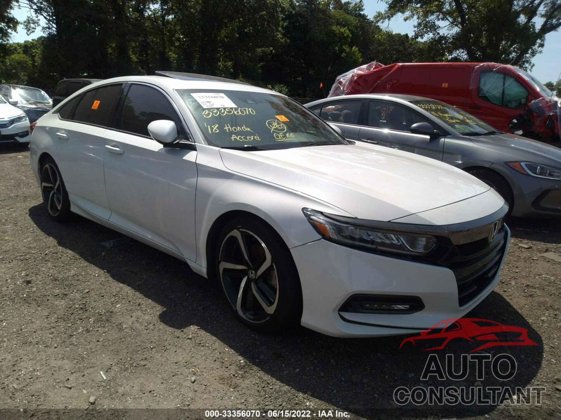 HONDA ACCORD SEDAN 2018 - 1HGCV2F35JA030541