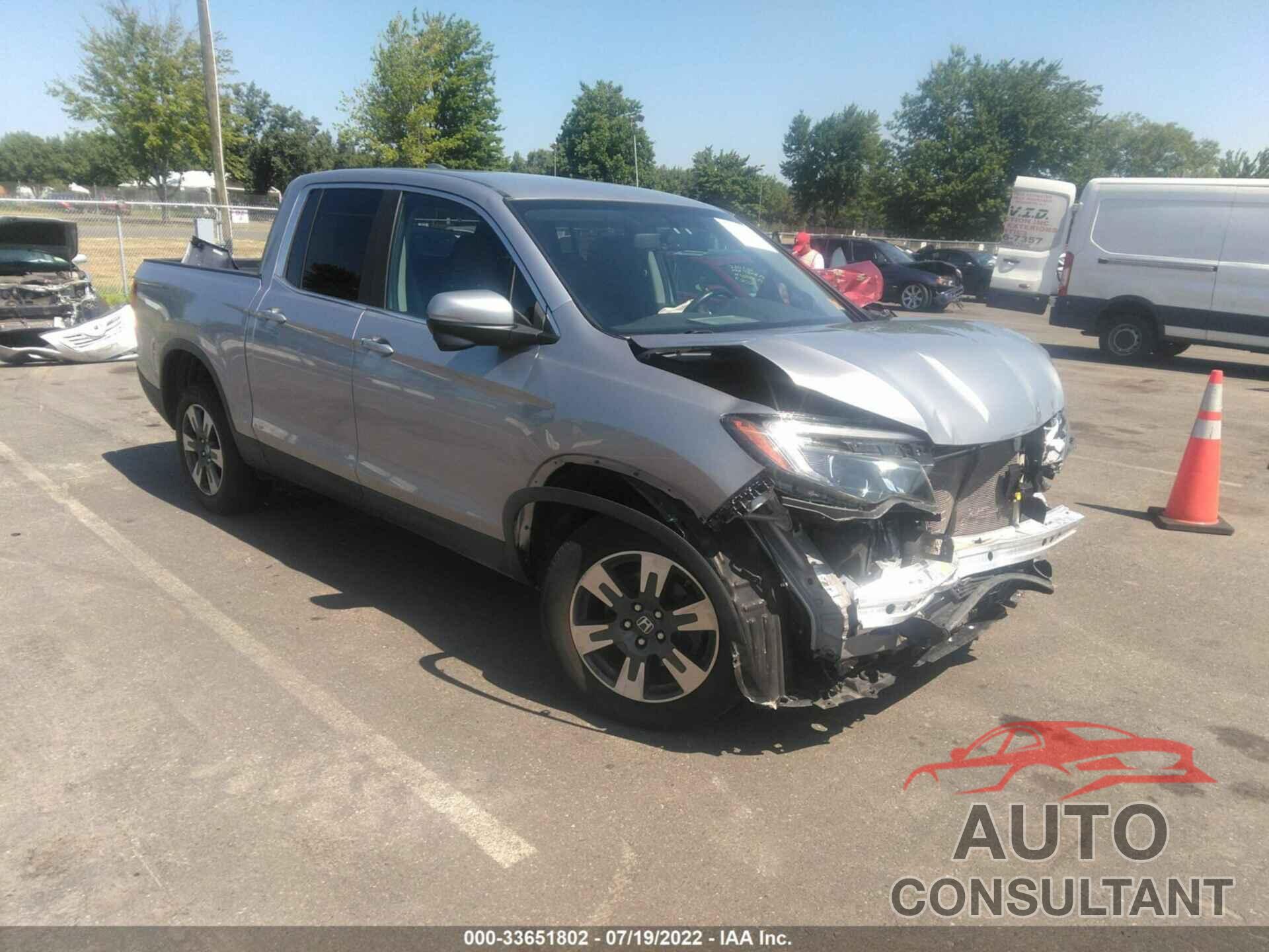 HONDA RIDGELINE 2017 - 5FPYK3F66HB025631