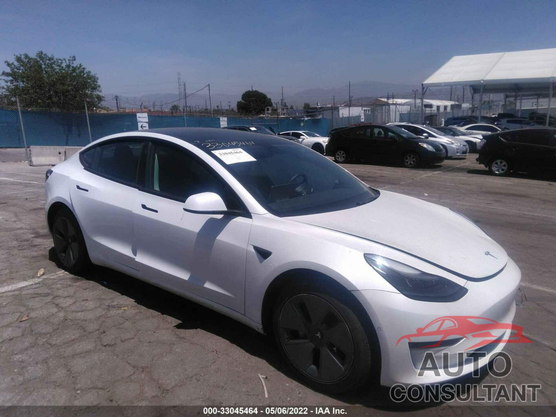 TESLA MODEL 3 2021 - 5YJ3E1EA6MF876987