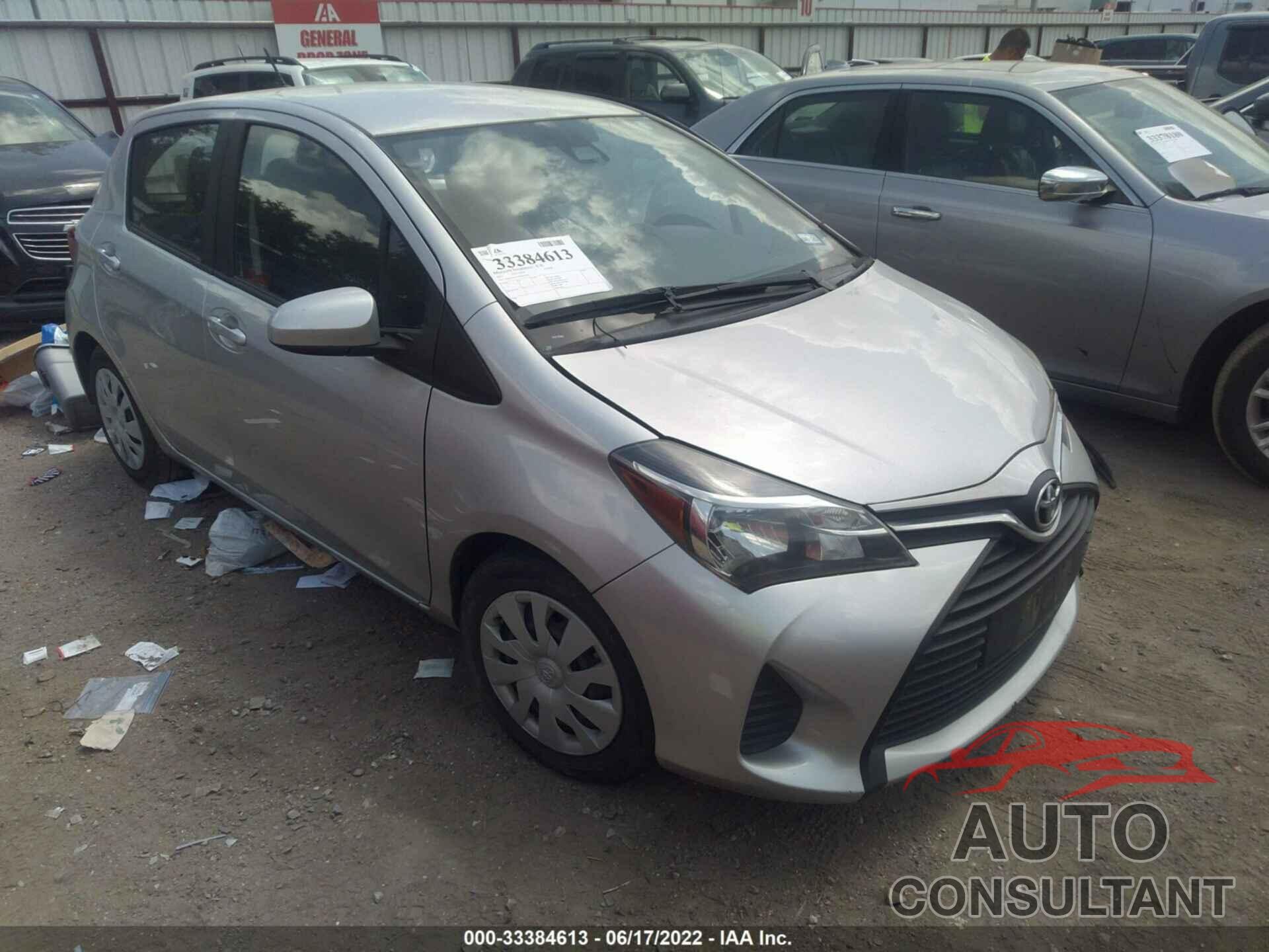 TOYOTA YARIS 2017 - VNKKTUD37HA082964