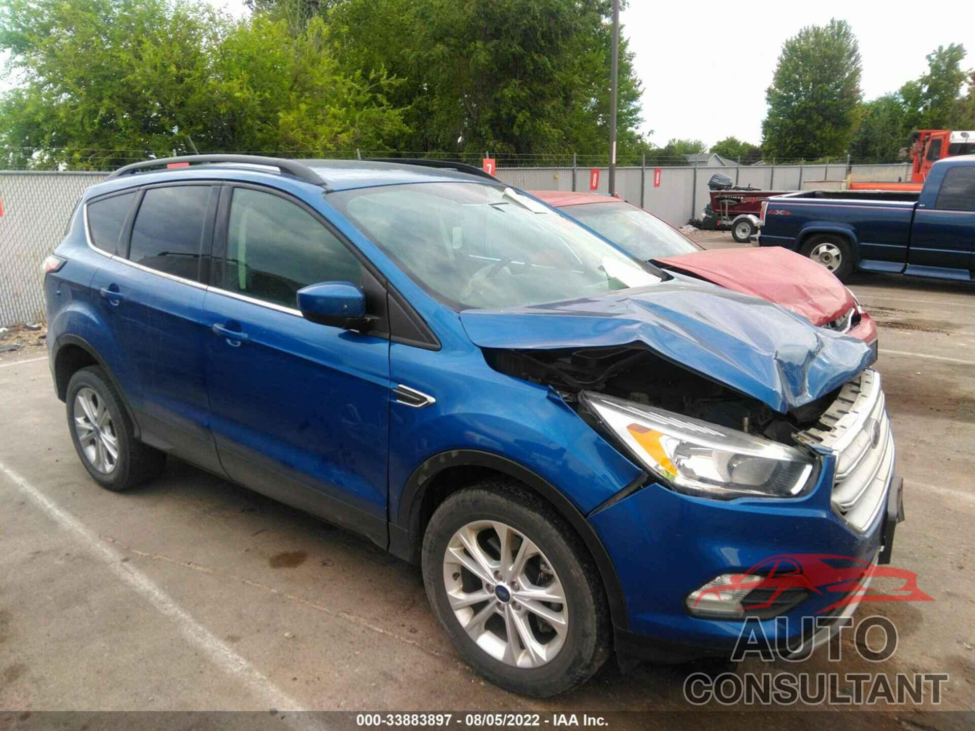 FORD ESCAPE 2018 - 1FMCU9GDXJUA55804