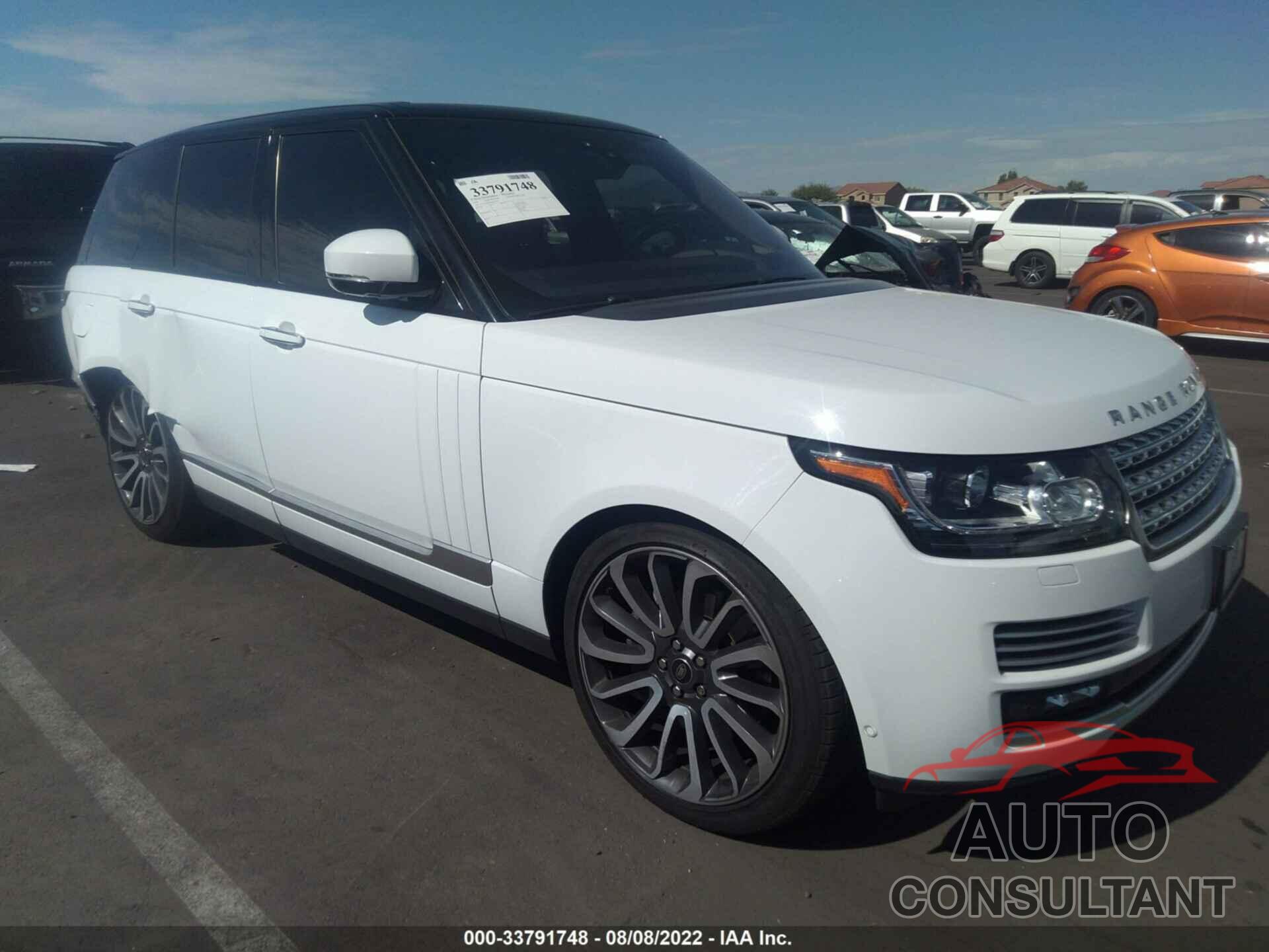 LAND ROVER RANGE ROVER 2017 - SALGV2FE8HA325055