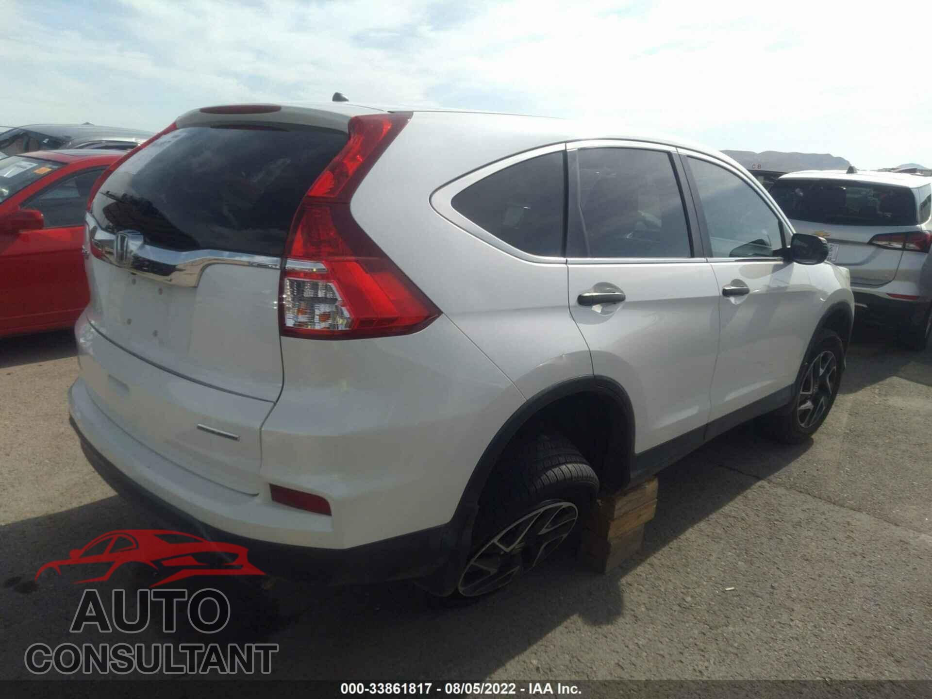 HONDA CR-V 2016 - 5J6RM3H47GL012363