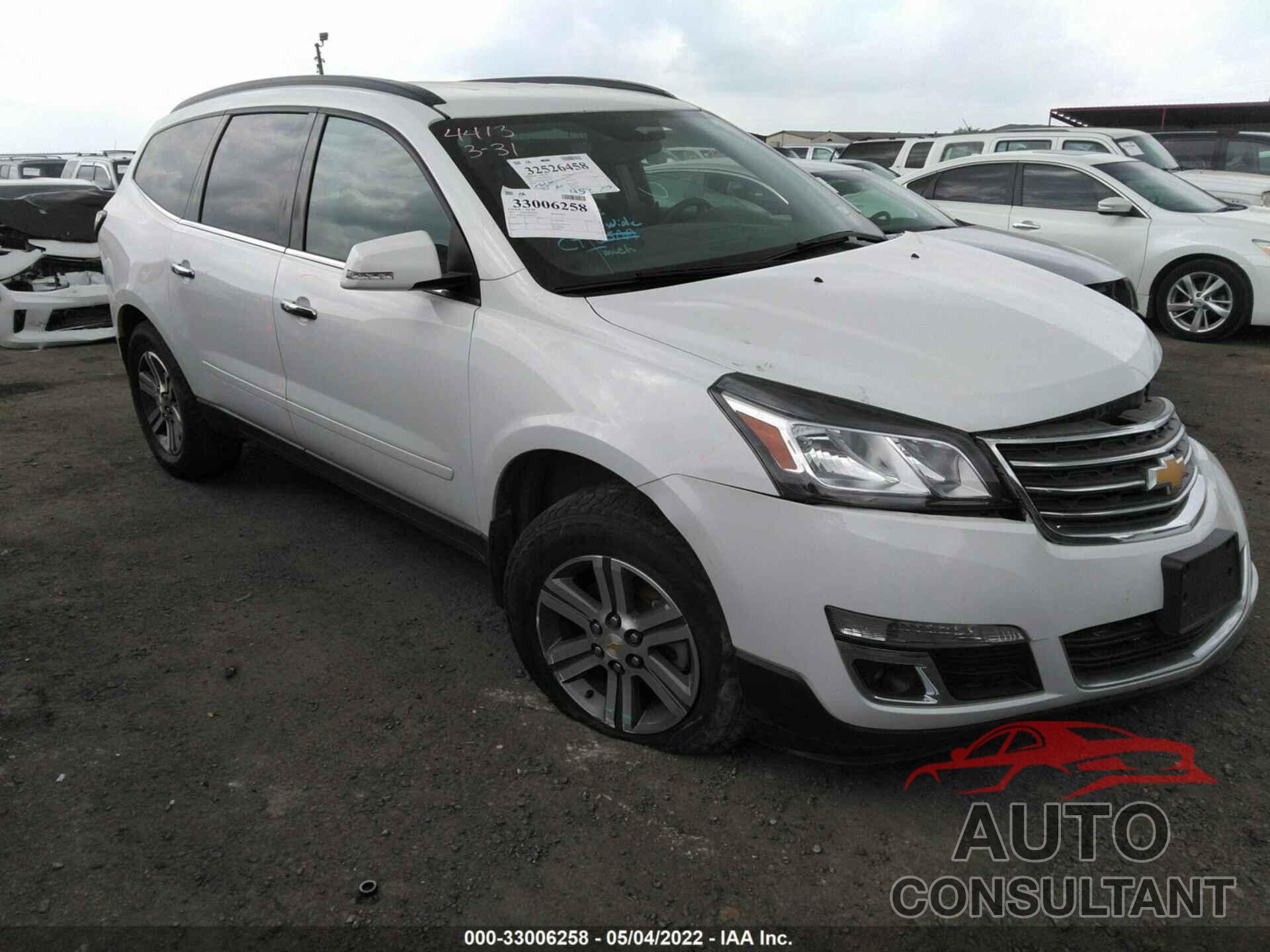 CHEVROLET TRAVERSE 2017 - 1GNKRGKD9HJ256741