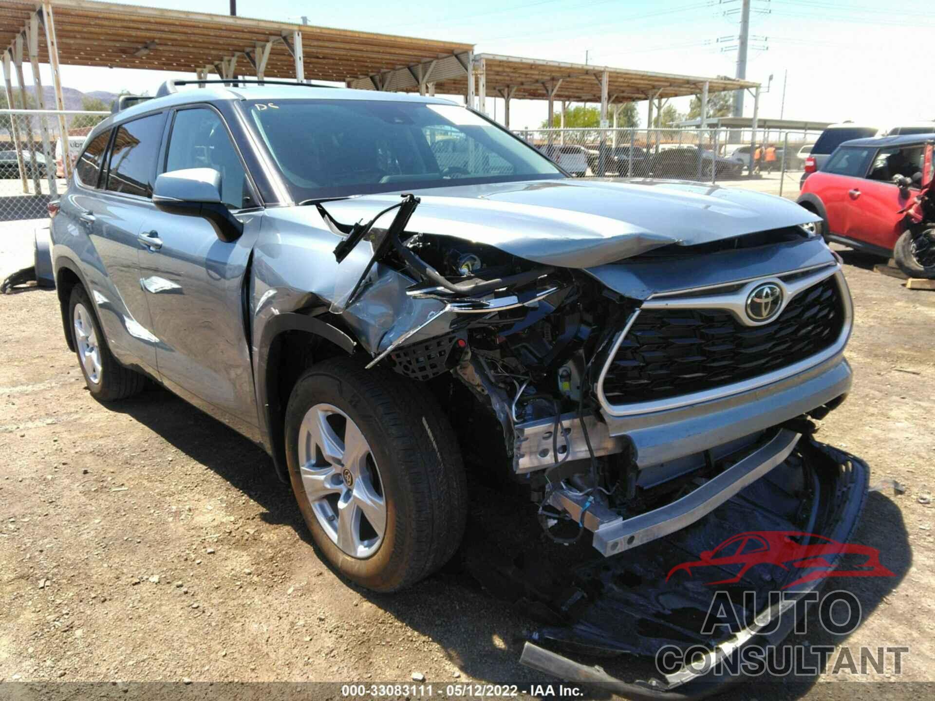 TOYOTA HIGHLANDER 2021 - 5TDZZRAH6MS087508