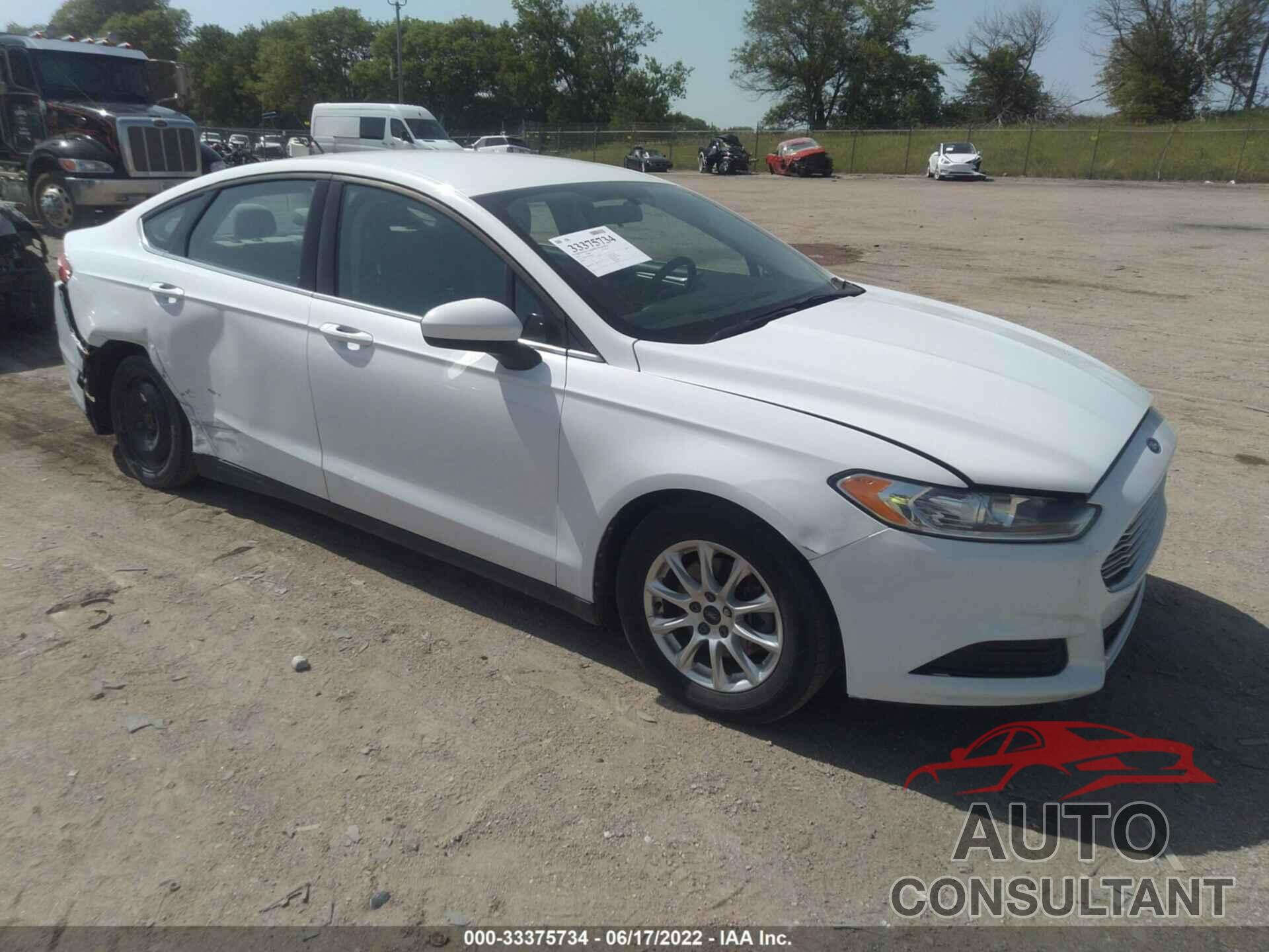 FORD FUSION 2016 - 3FA6P0G76GR227685