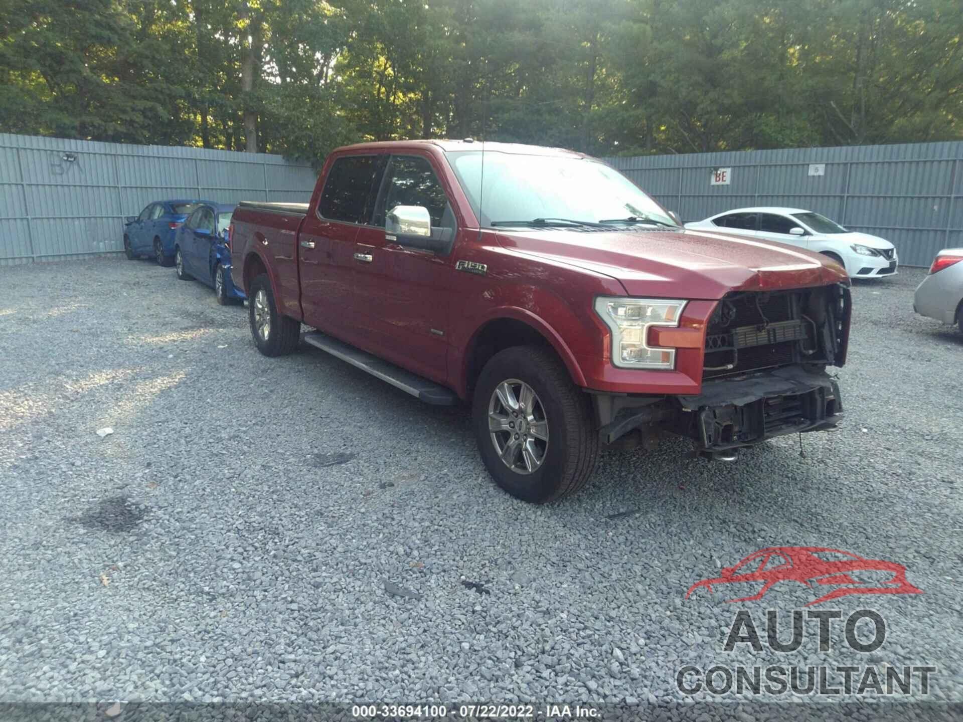 FORD F-150 2017 - 1FTFW1EG9HFC75217