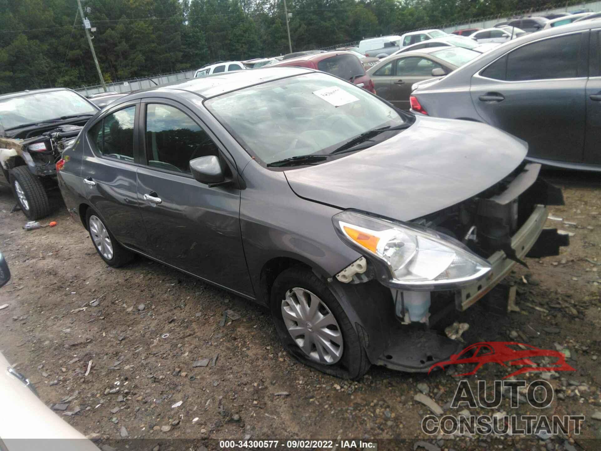 NISSAN VERSA 2016 - 3N1CN7AP7GL812981