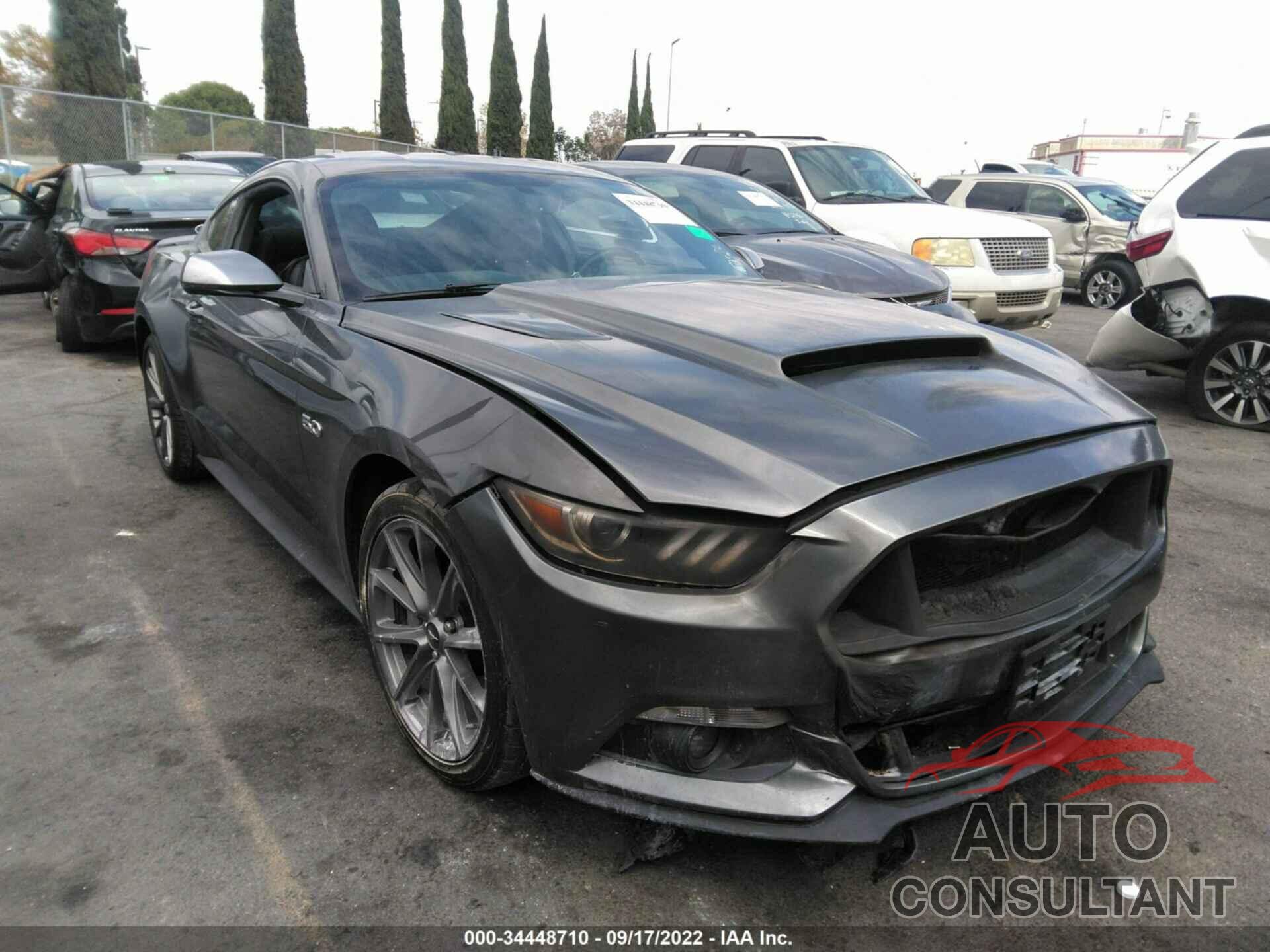 FORD MUSTANG 2016 - 1FA6P8CFXG5208670