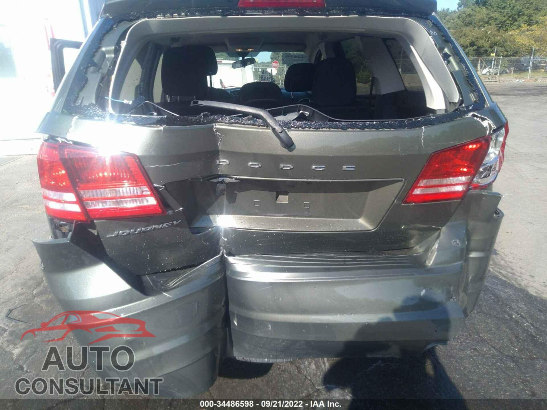 DODGE JOURNEY 2017 - 3C4PDCAB9HT621983