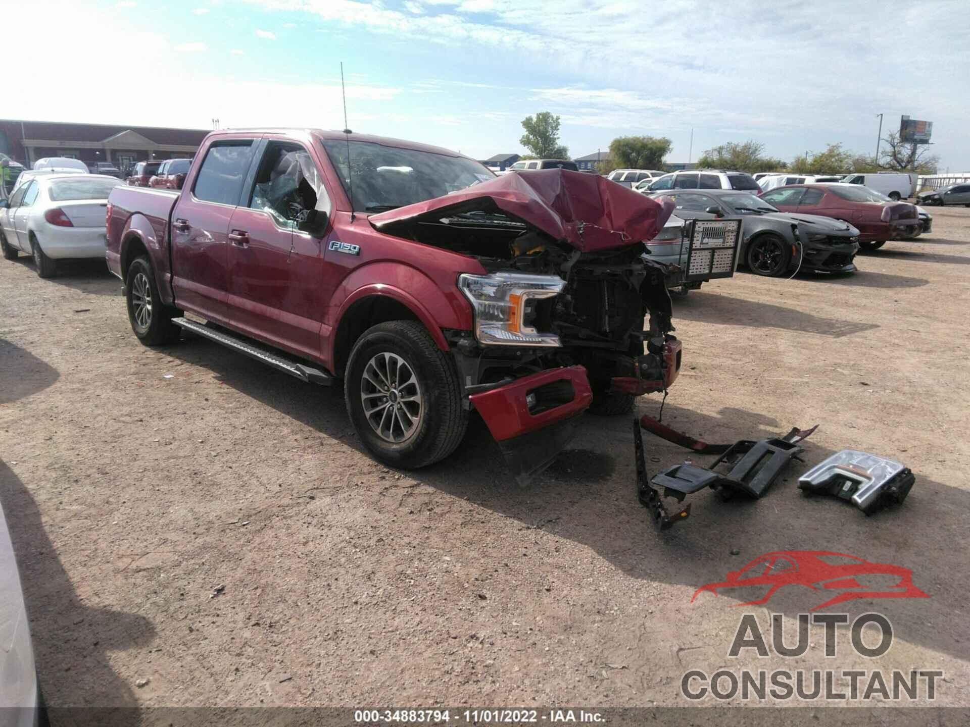 FORD F-150 2018 - 1FTEW1C53JKF52552