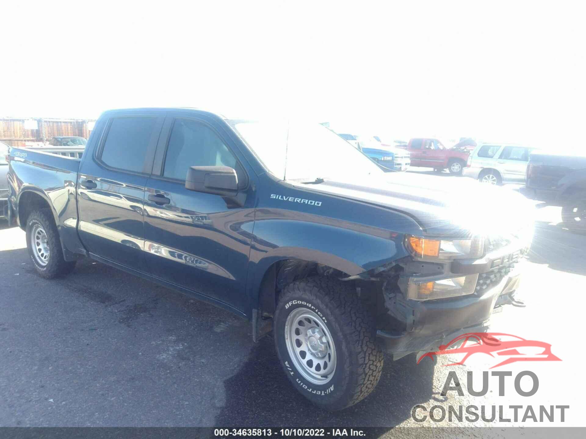 CHEVROLET SILVERADO 1500 2019 - 1GCUYAEF7KZ254770