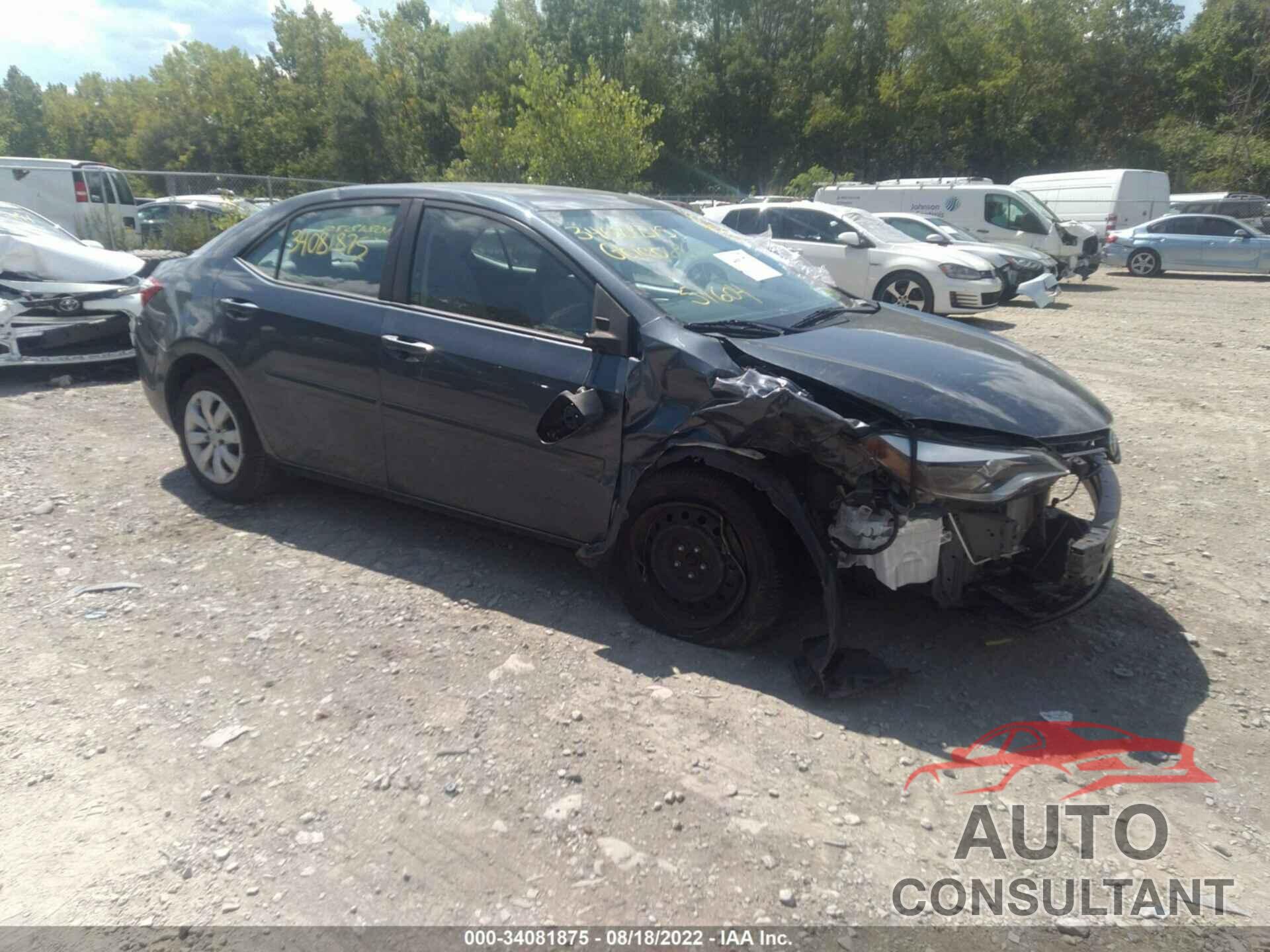 TOYOTA COROLLA 2016 - 2T1BURHE4GC700234