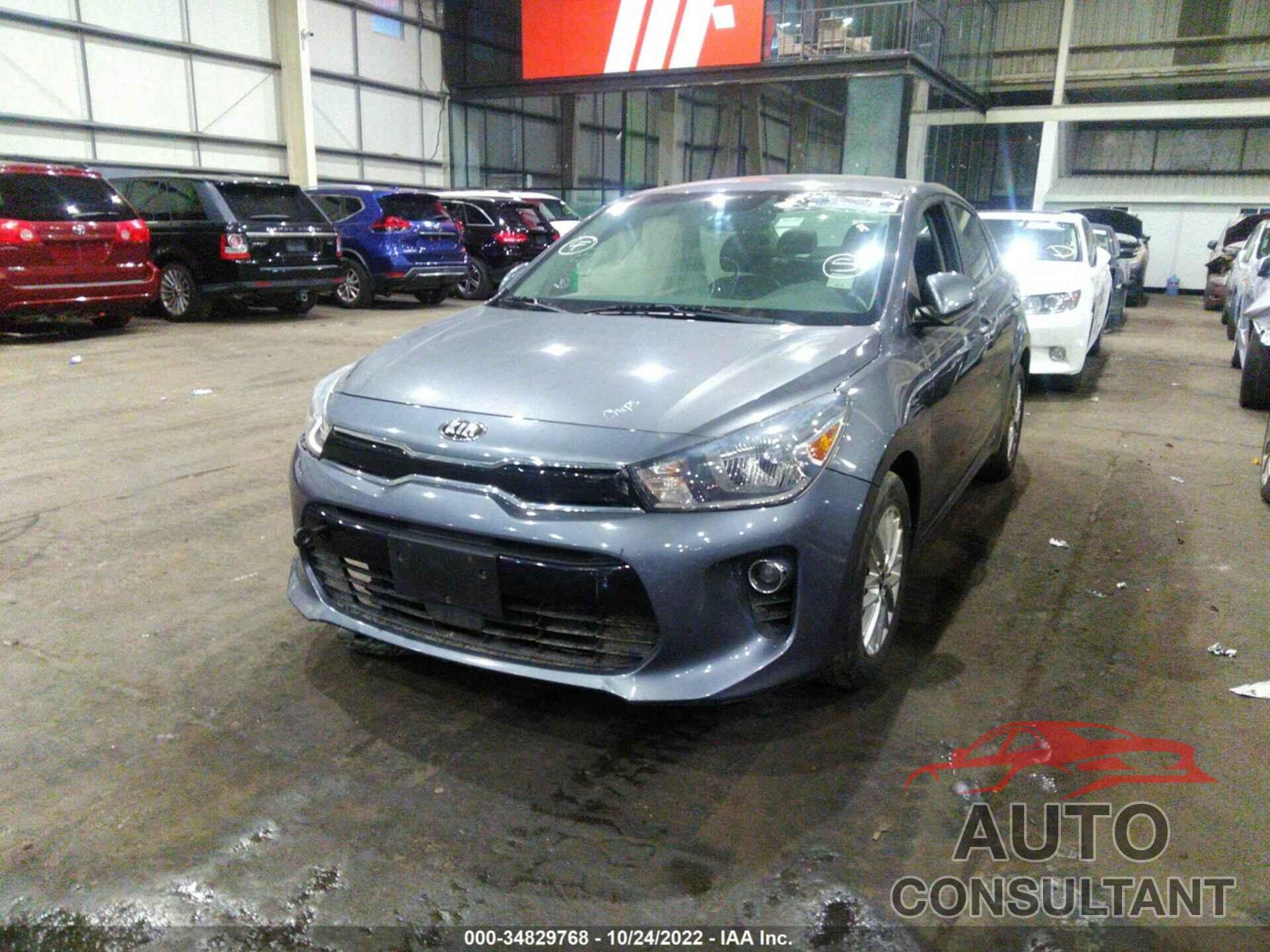 KIA RIO 2018 - 00PA34AB2JE050300