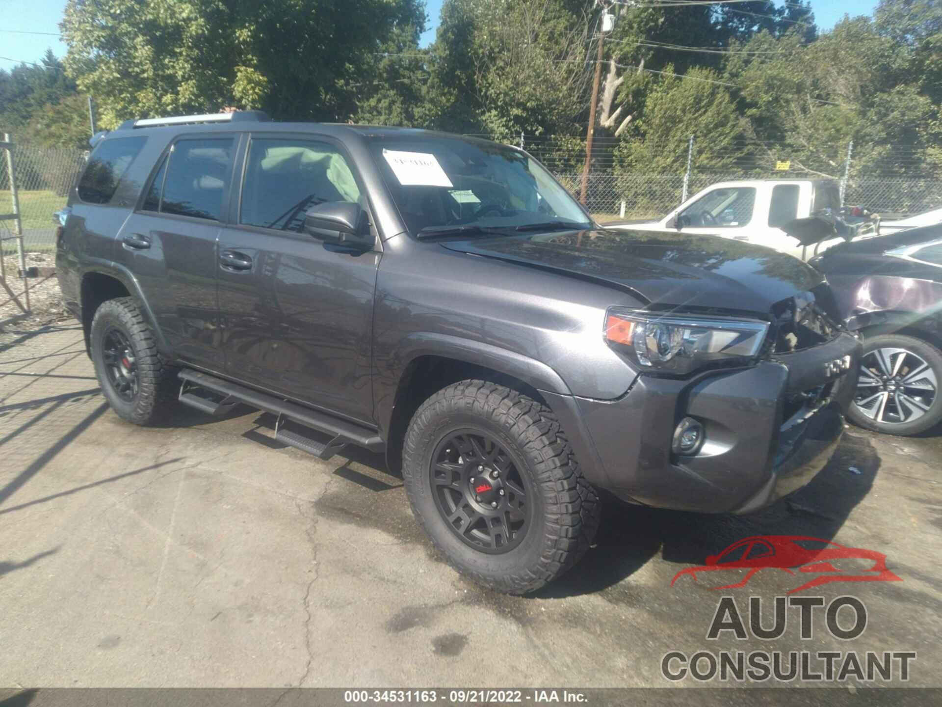 TOYOTA 4RUNNER 2022 - JTEEU5JR7N5273172