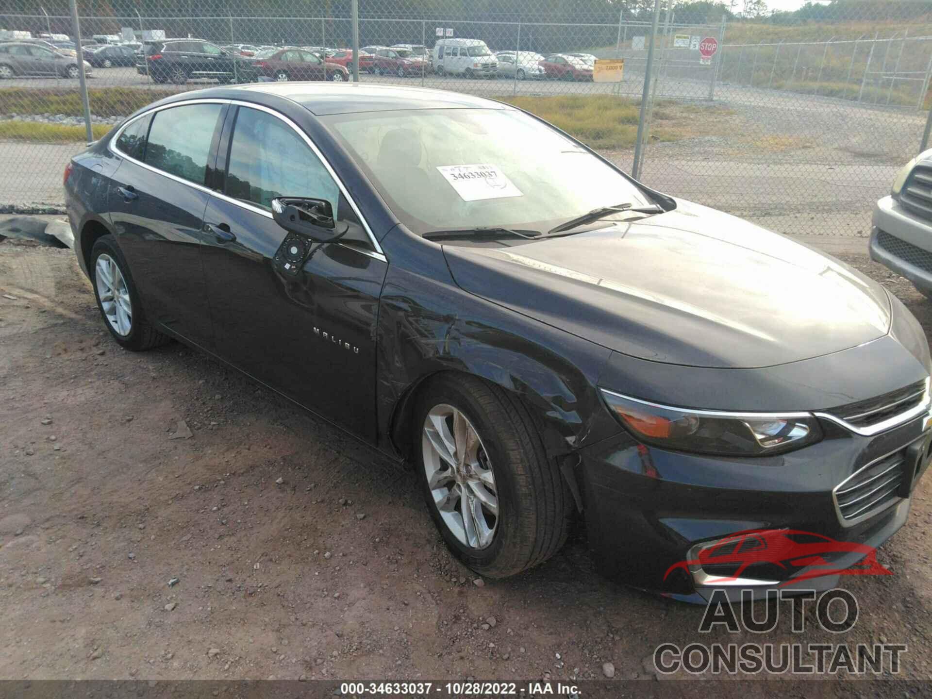 CHEVROLET MALIBU 2017 - 1G1ZE5ST4HF108779