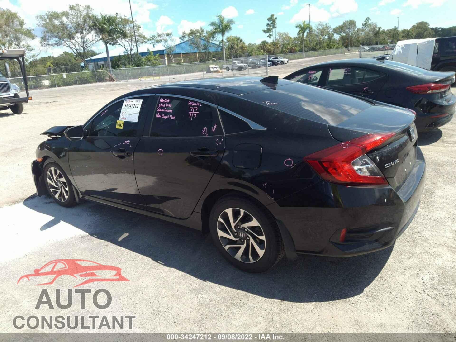 HONDA CIVIC SEDAN 2017 - 19XFC2F79HE016783