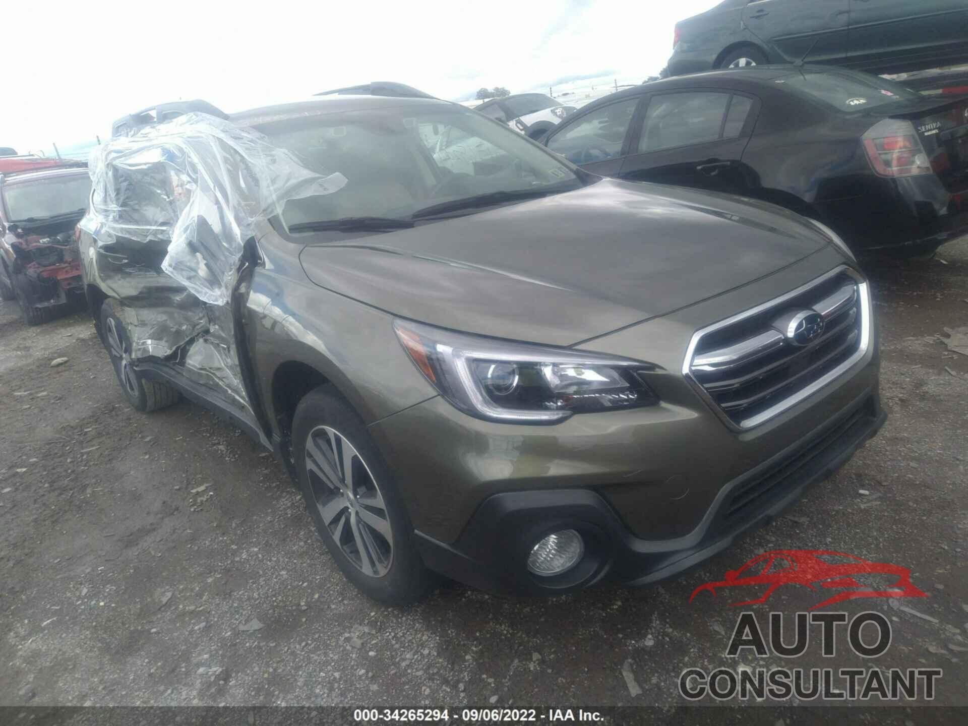 SUBARU OUTBACK 2019 - 4S4BSAJC6K3214814