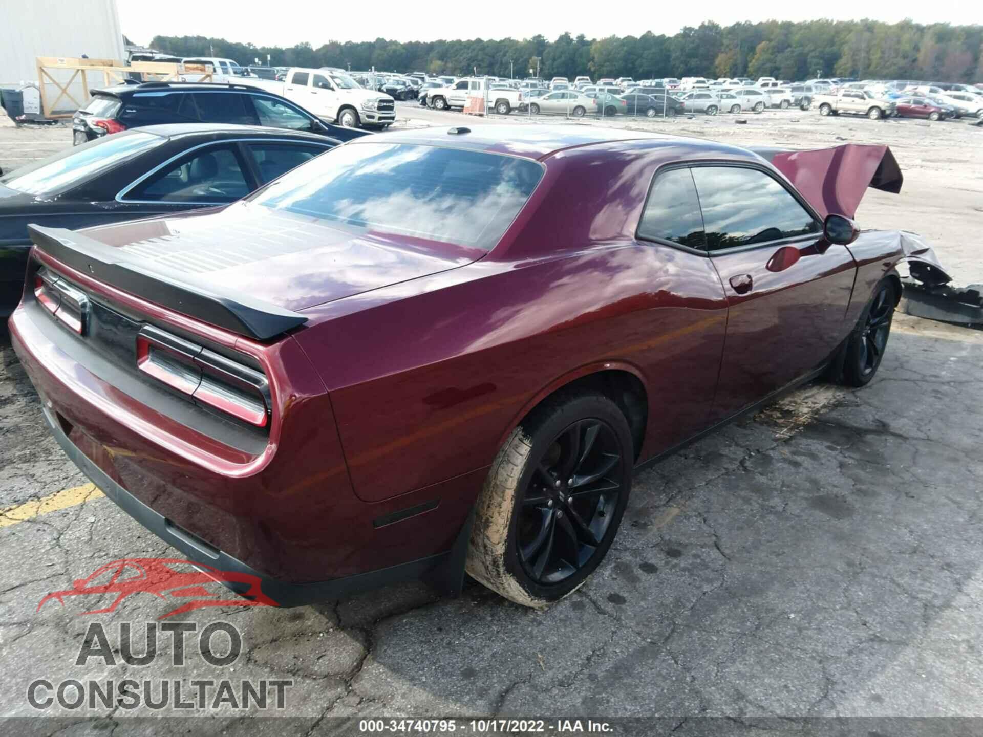 DODGE CHALLENGER 2018 - 2C3CDZAG0JH271322