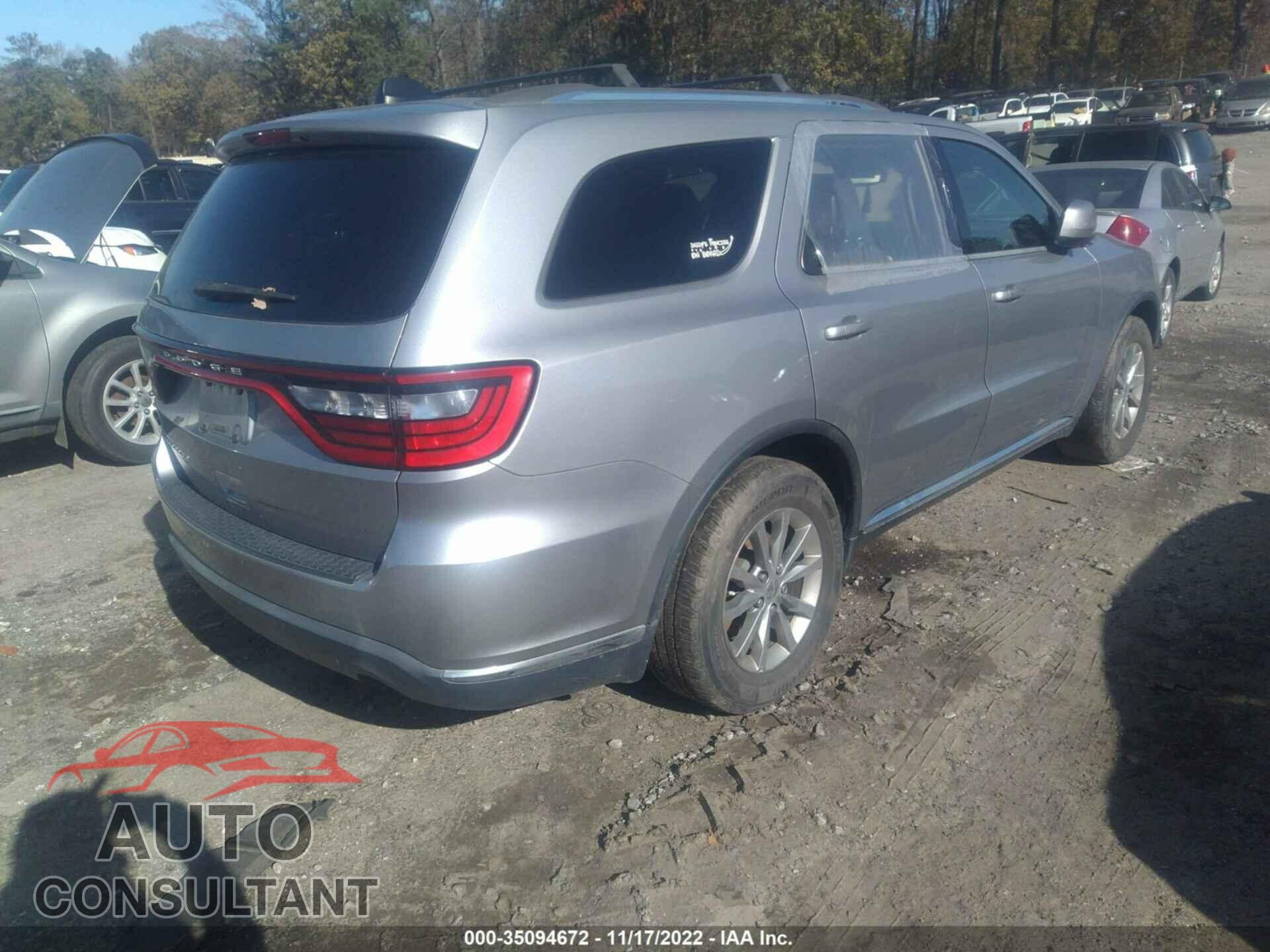 DODGE DURANGO 2017 - 1C4RDHAG2HC757711