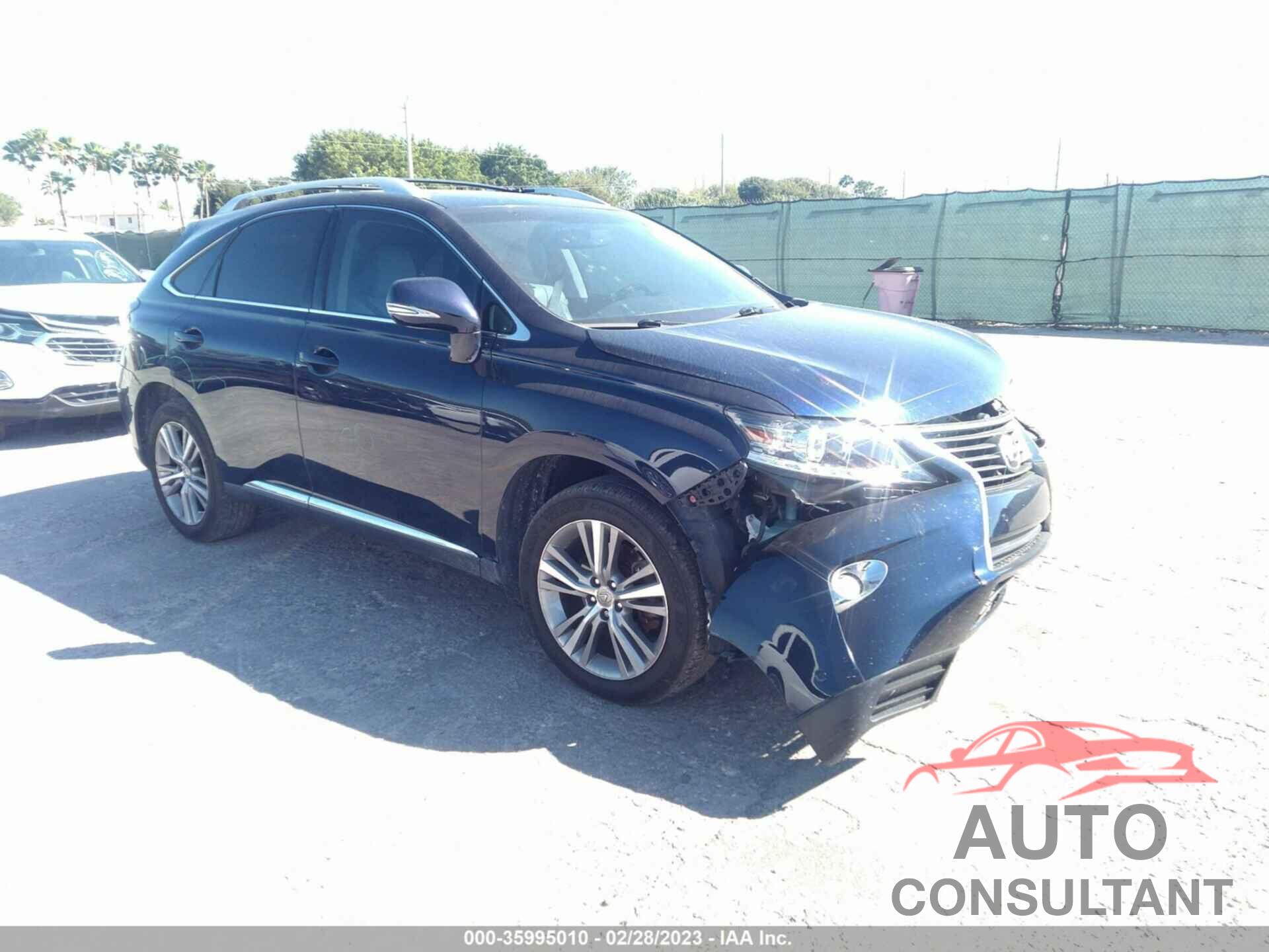 LEXUS RX 350 2015 - 2T2ZK1BA4FC151608