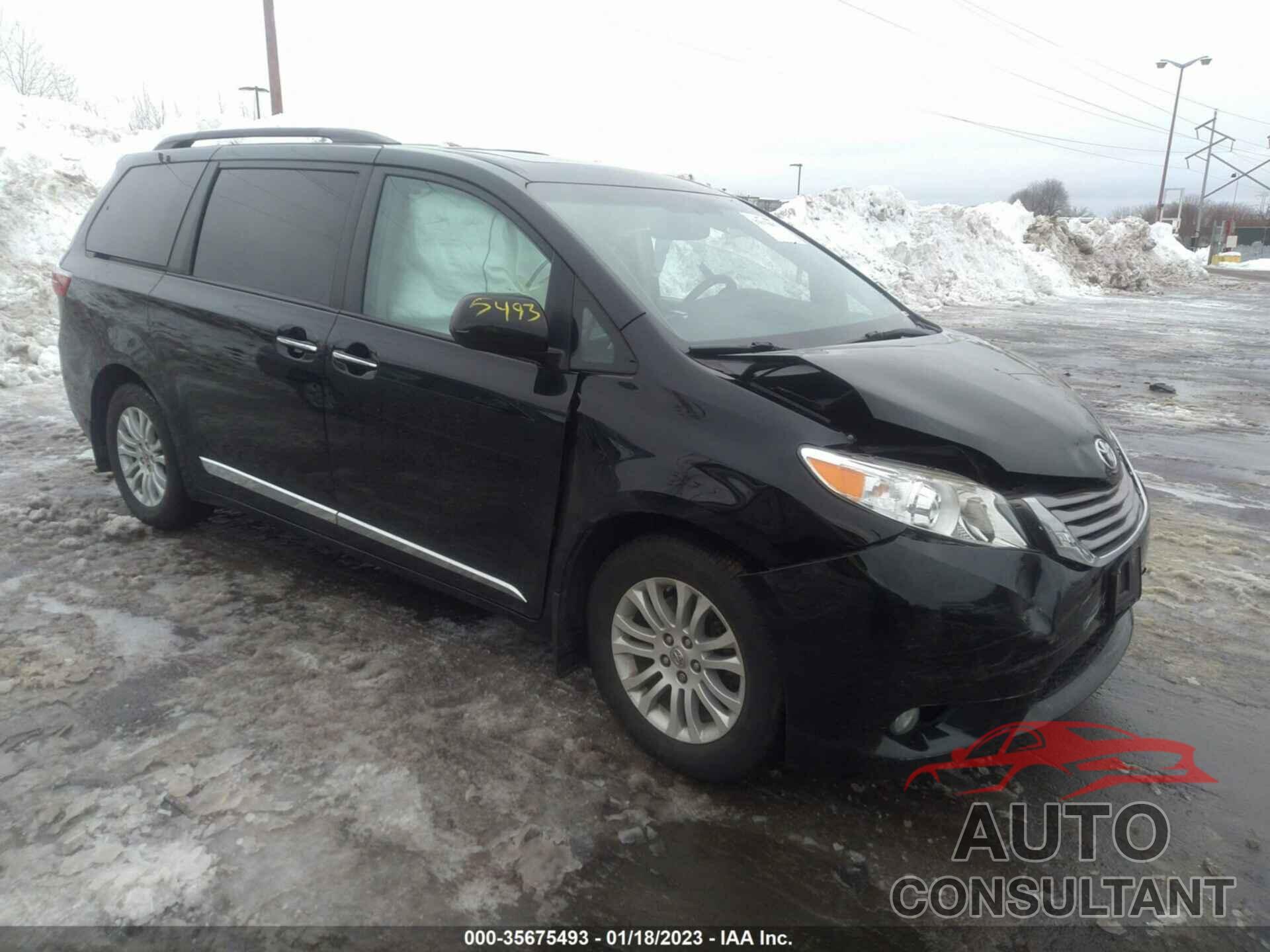 TOYOTA SIENNA 2016 - 5TDYK3DC5GS746518